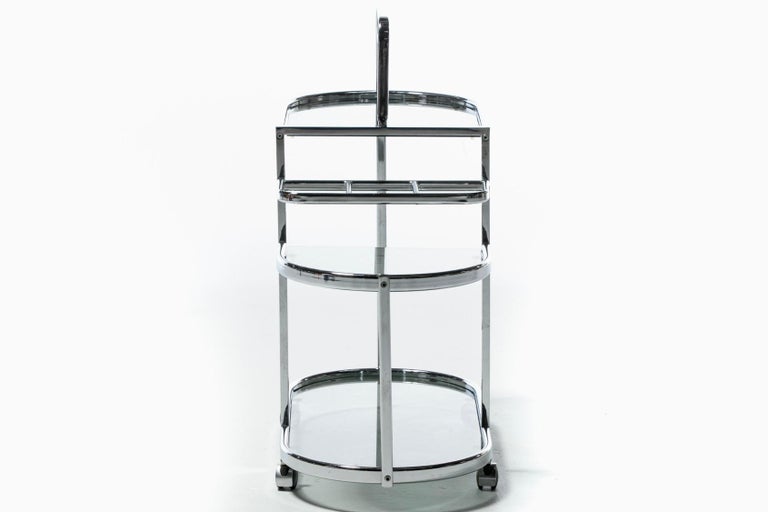 Manhattan Chrome Bar Cart main image 0