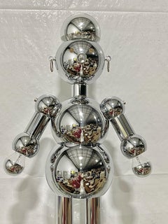 1970's Chrome Robot Lamp by Torino Lamps