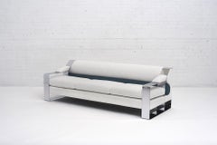 French 1970’s Chrome Sofa