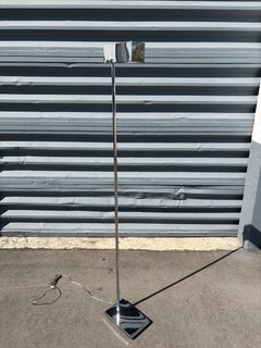 1970er Chrom Torchere von Casella, Stehleuchte