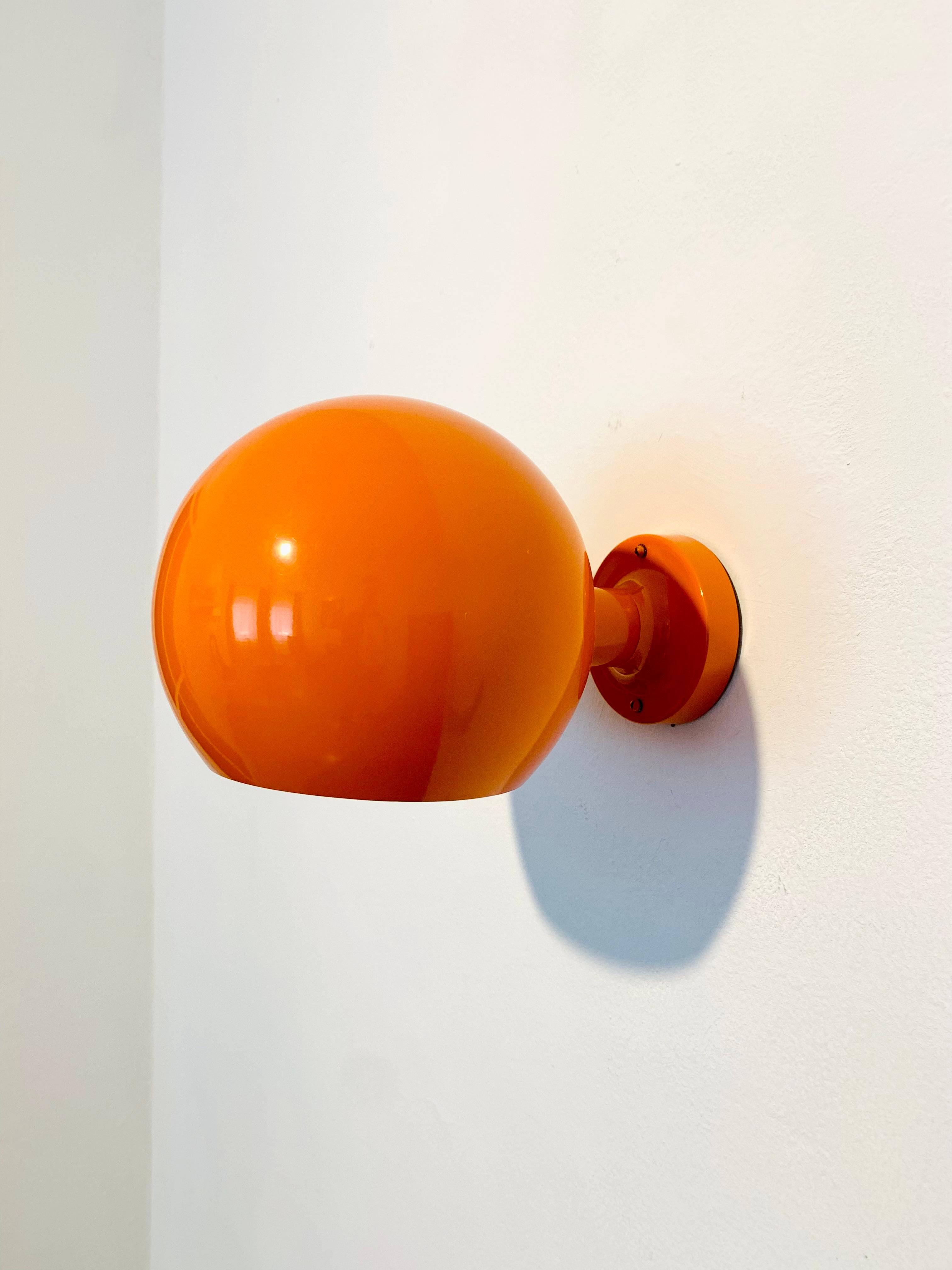 Tedesco Lampada da parete A Space degli anni '70 di Cosack in vendita