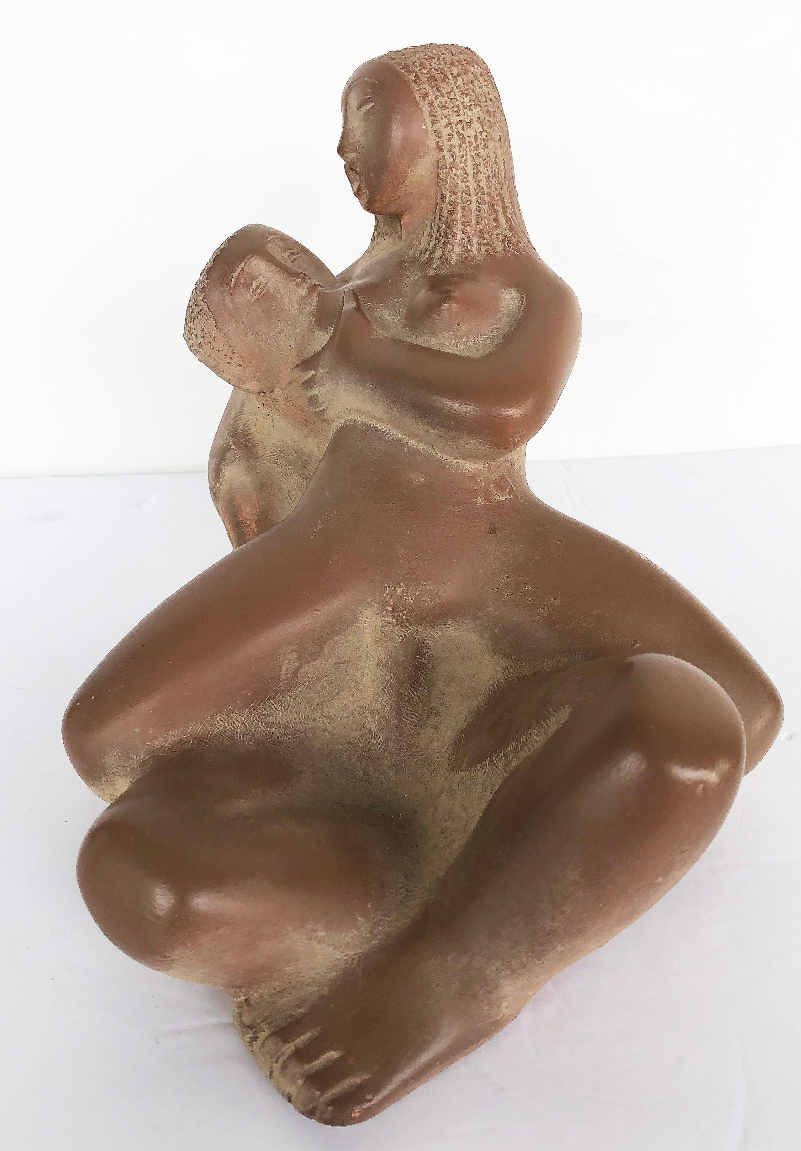 Composition 1970s Chuck Dodson Figurative Erotic Sculpture, 1970