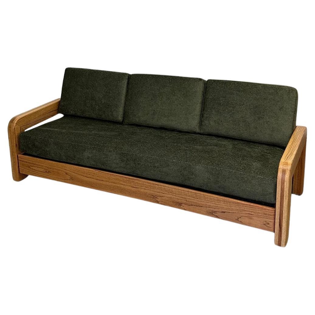 Brutalist Oak Sofa at 1stDibs brutalist couch, brutalist sofa