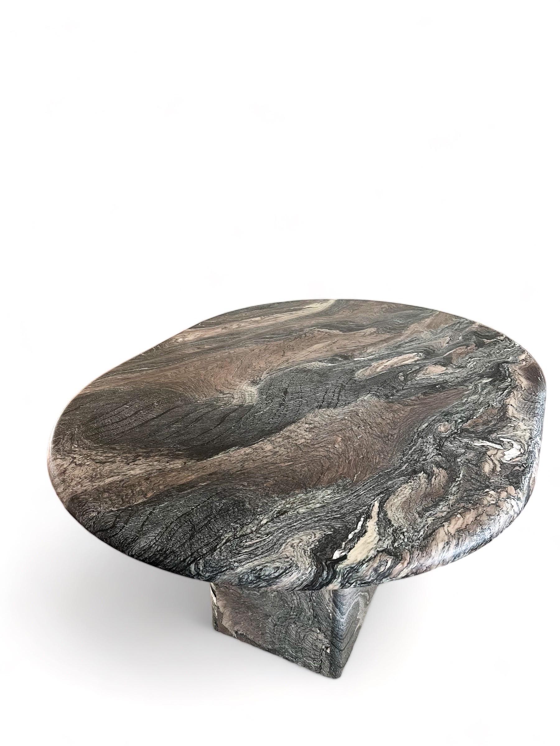 1970s Cipollino Ondulato Marble Dining Table 4