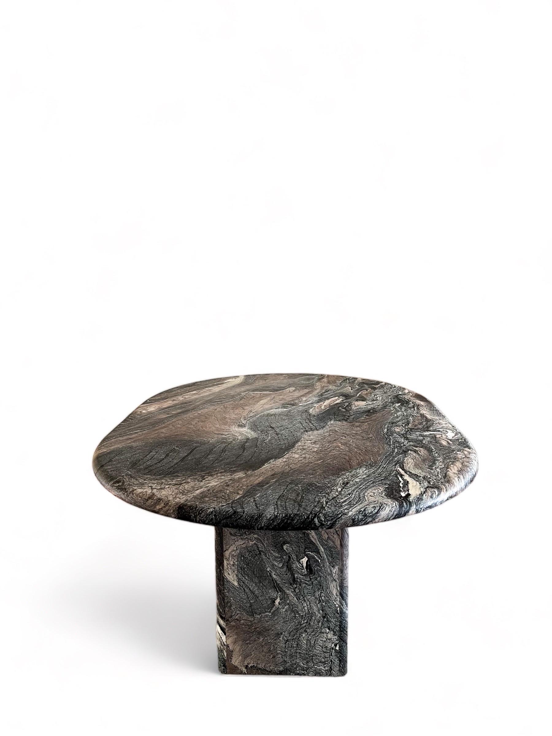 Mid-Century Modern 1970s Cipollino Ondulato Marble Dining Table