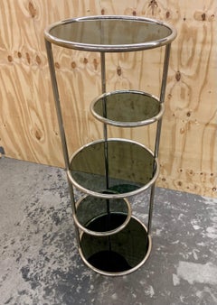 1970s Circular Shelving Unit