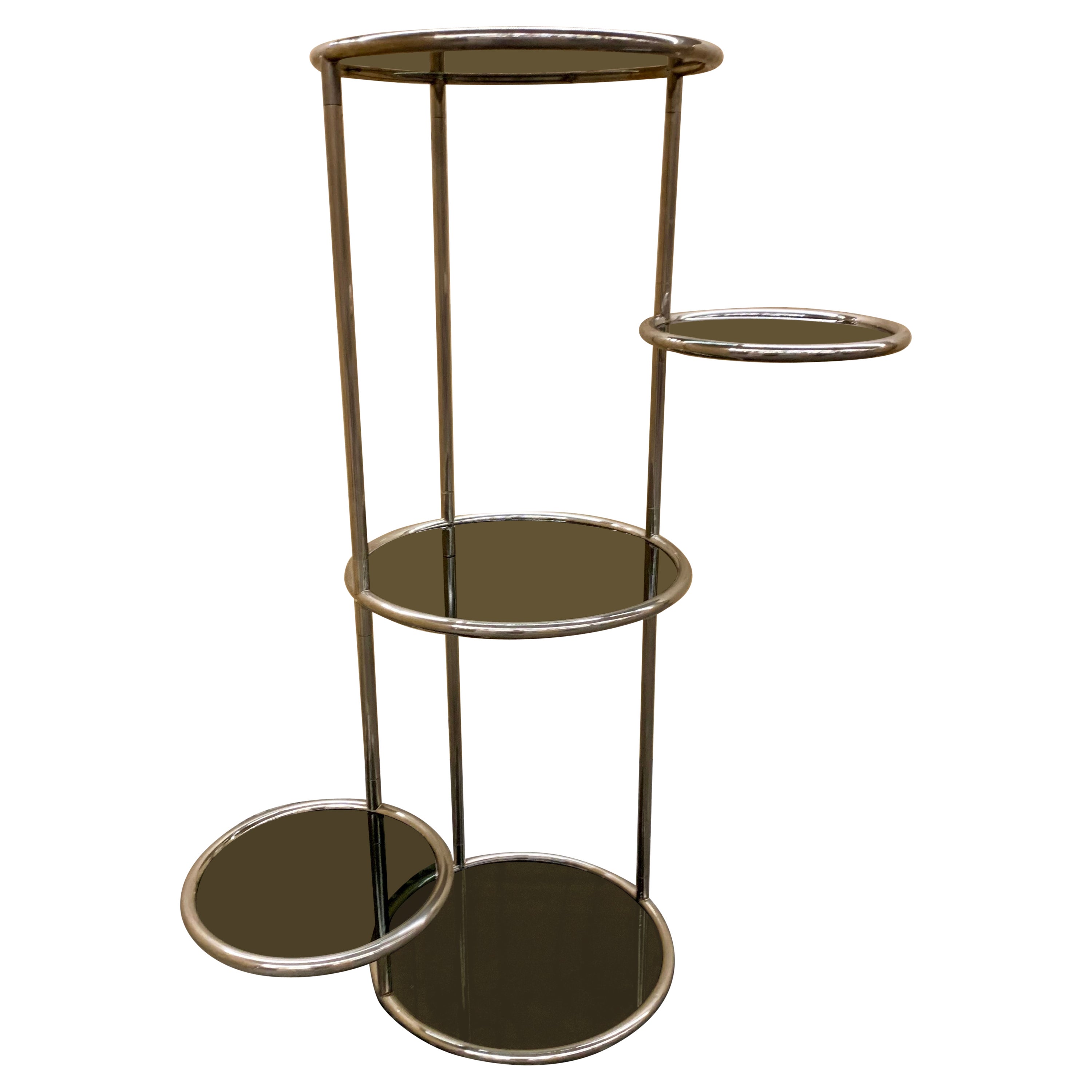 1970s Circular Shelving Unit