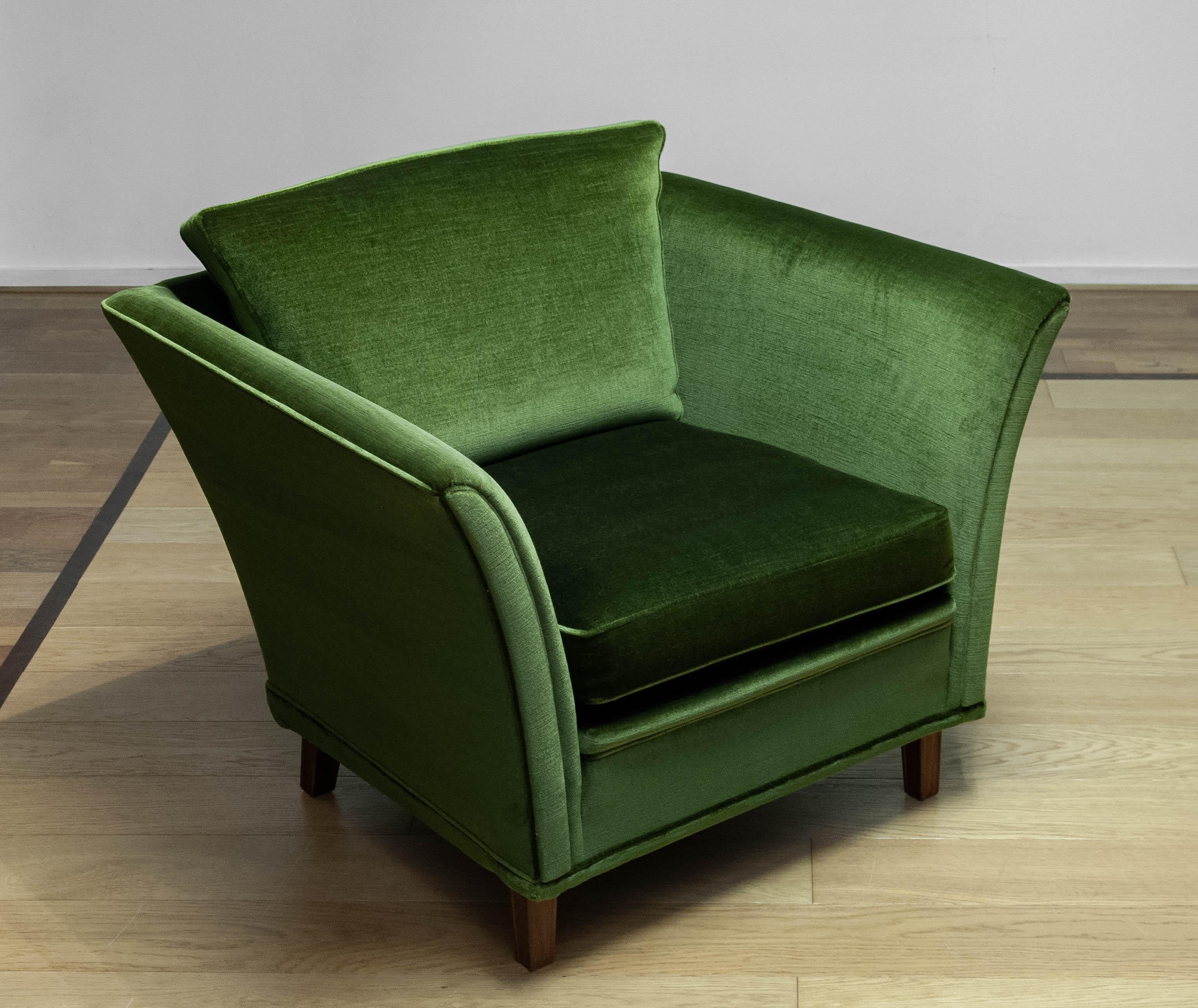 Fin du 20e siècle Années 1970, Club Lounge Chair,  Suède en vente