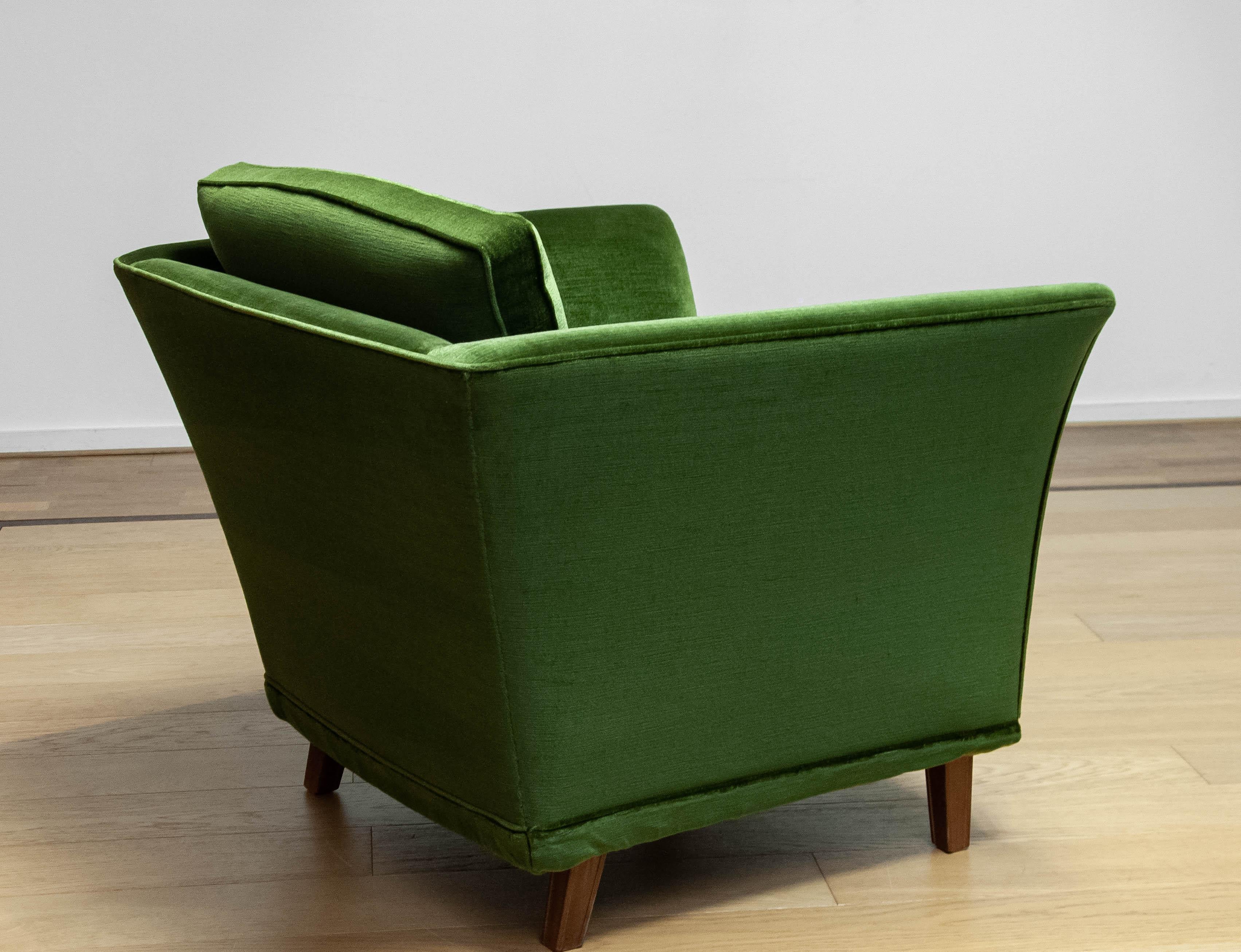 Années 1970, Club Lounge Chair,  Suède en vente 1
