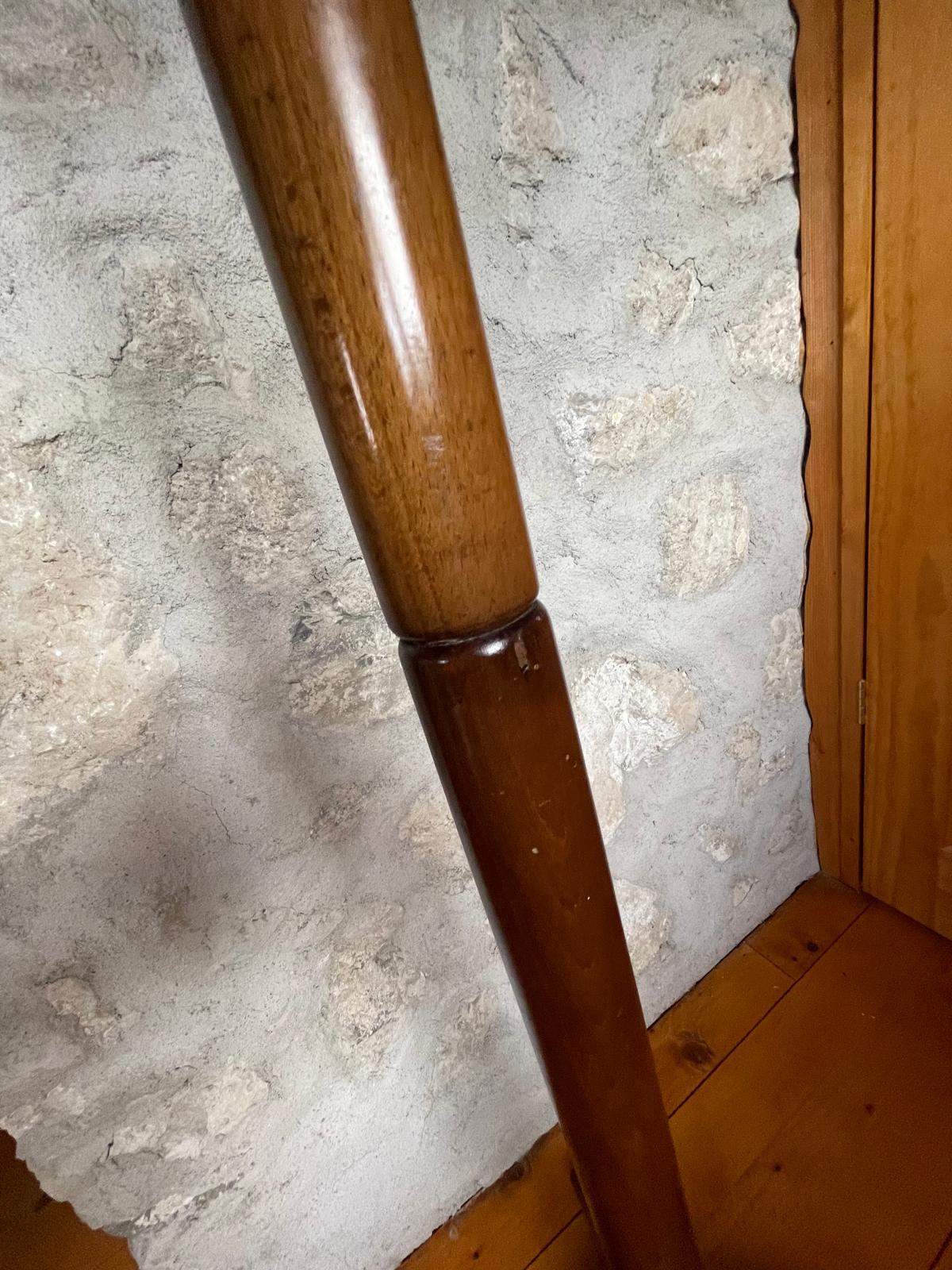 Mahogany 1970s Coat Rack Cactus Attributed to Mauro Pasquinelli, Italy