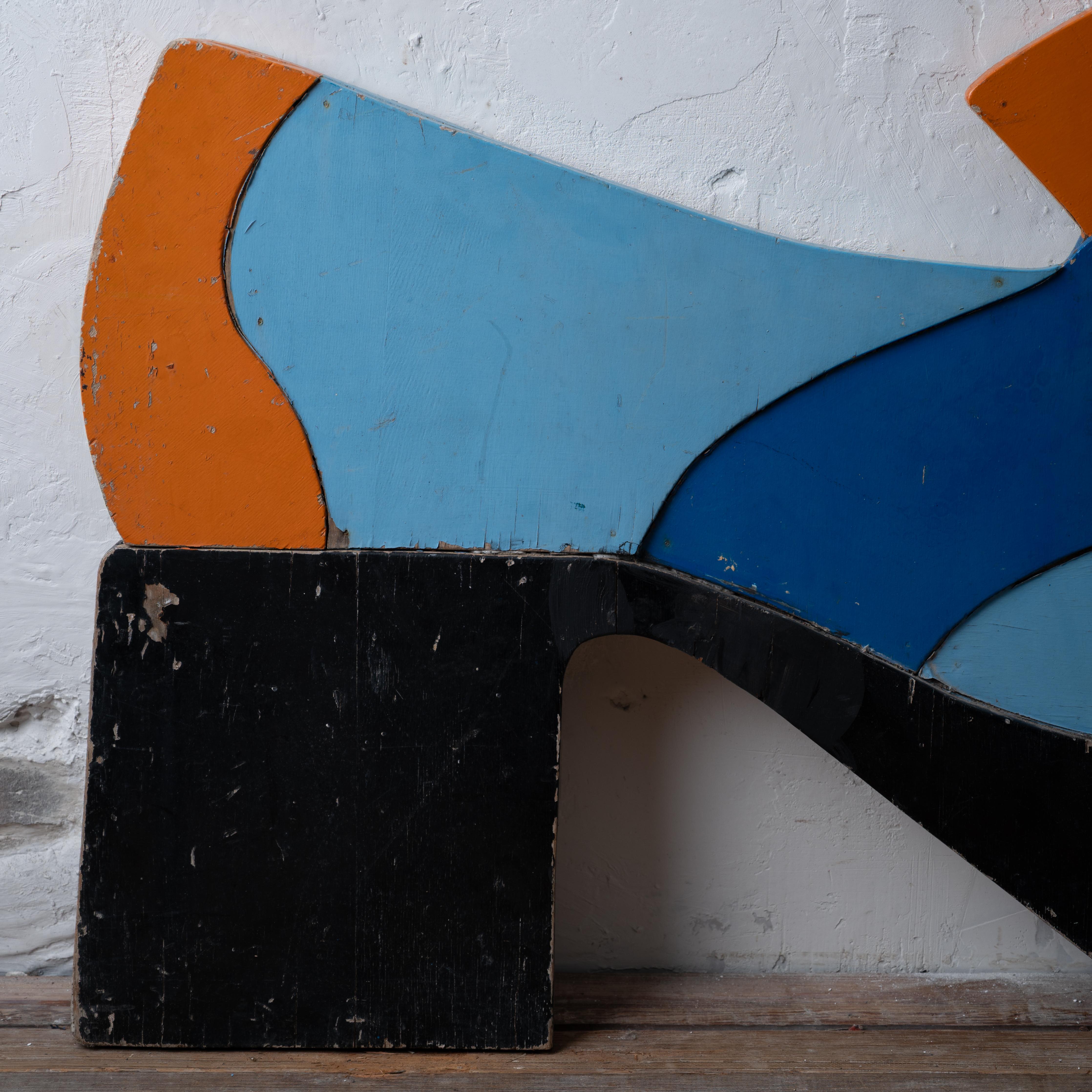 1970er Jahre Cobbler's Platform Shoe Trade Sign im Zustand „Gut“ im Angebot in Savannah, GA