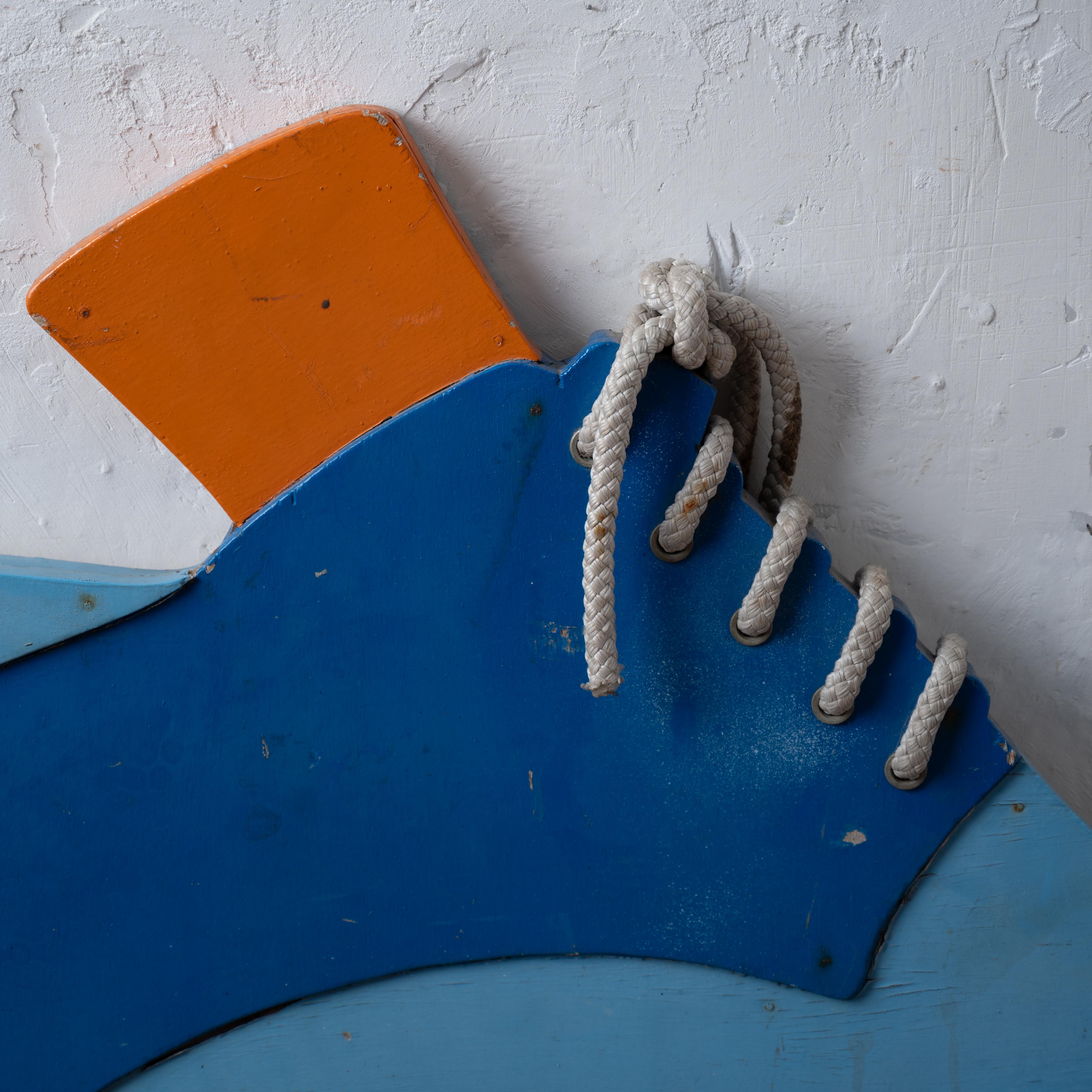 1970er Jahre Cobbler's Platform Shoe Trade Sign (Ende des 20. Jahrhunderts) im Angebot