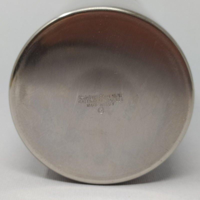 Fine XX secolo Shakers da cocktail degli anni '70 di Gio Ponti per Fratelli Calderoni. Prodotto in Italia
