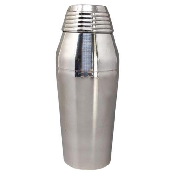 1970s Cocktail Shaker by Guy Degrenne in Stainless Steel, Made in France  For Sale at 1stDibs