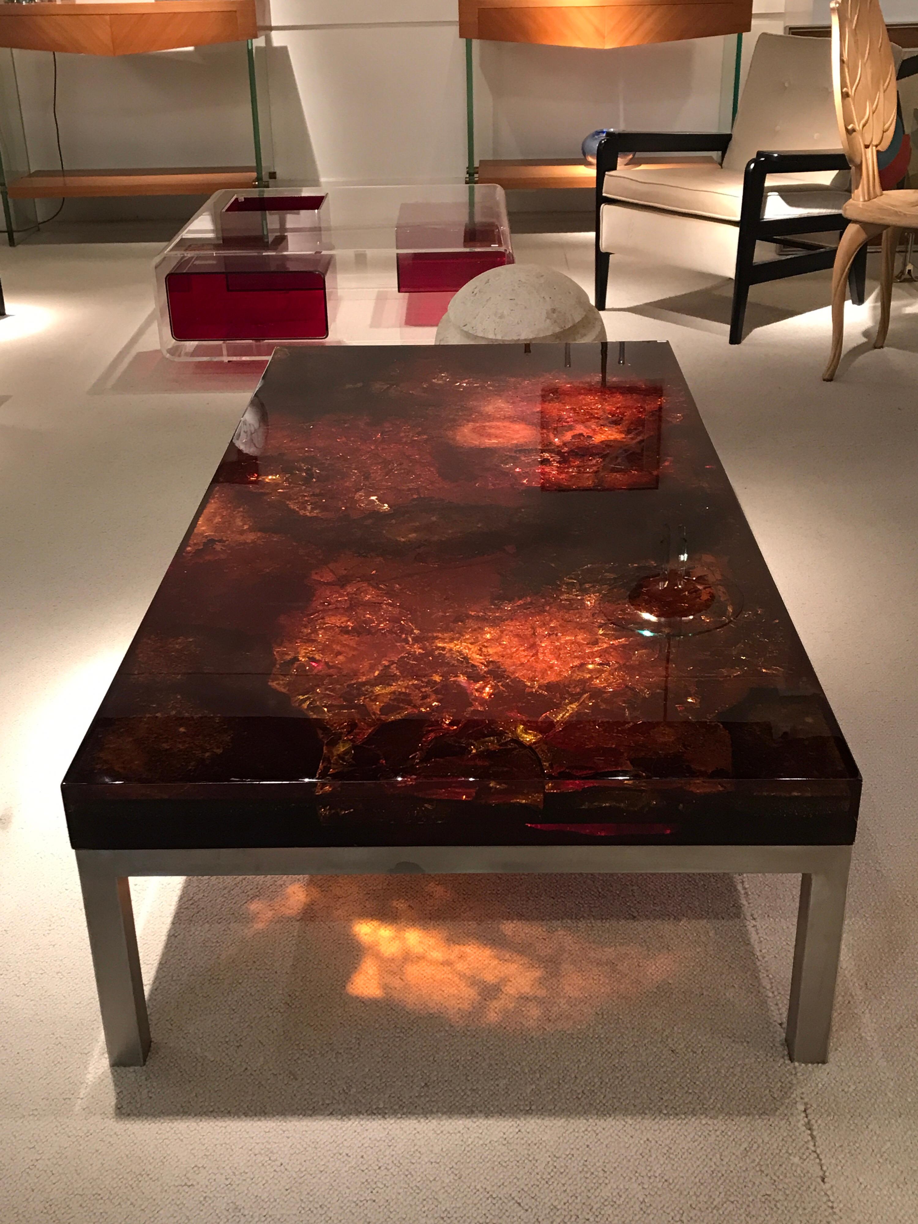 Late 20th Century 1970s Coffee Table by Marie-Claude de Fouquieres