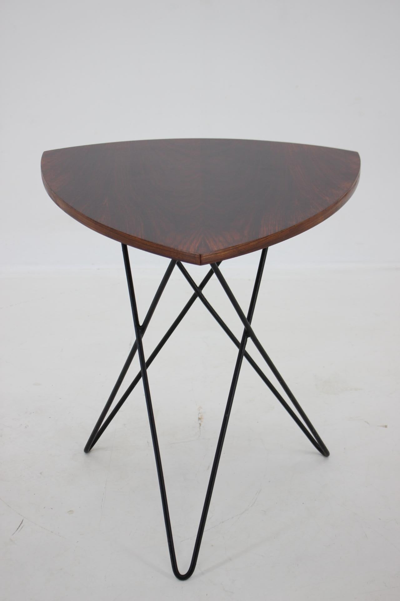 Mid-Century Modern 1970s Coffee or Side Table, Czechoslovakia For Sale