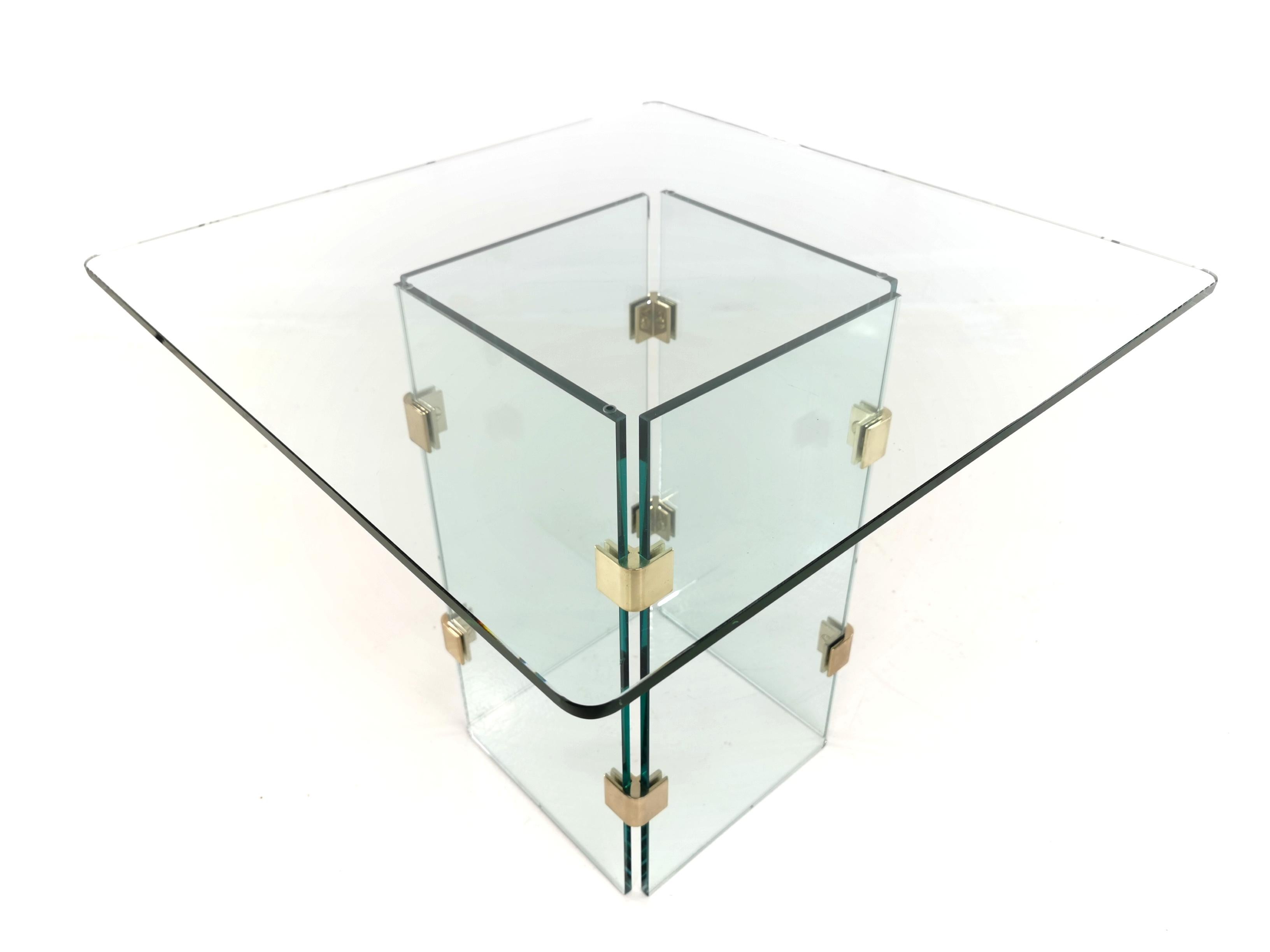 Mid-Century Modern 1970s Coffee Side Table Style of Leon Rosen for Pace Collection Midcentury