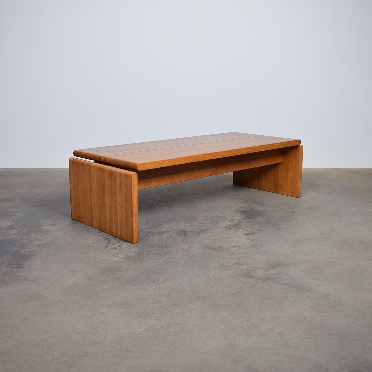 1970s Coffee Table By Harry de Groot For Leolux In Good Condition For Sale In ECHT, NL