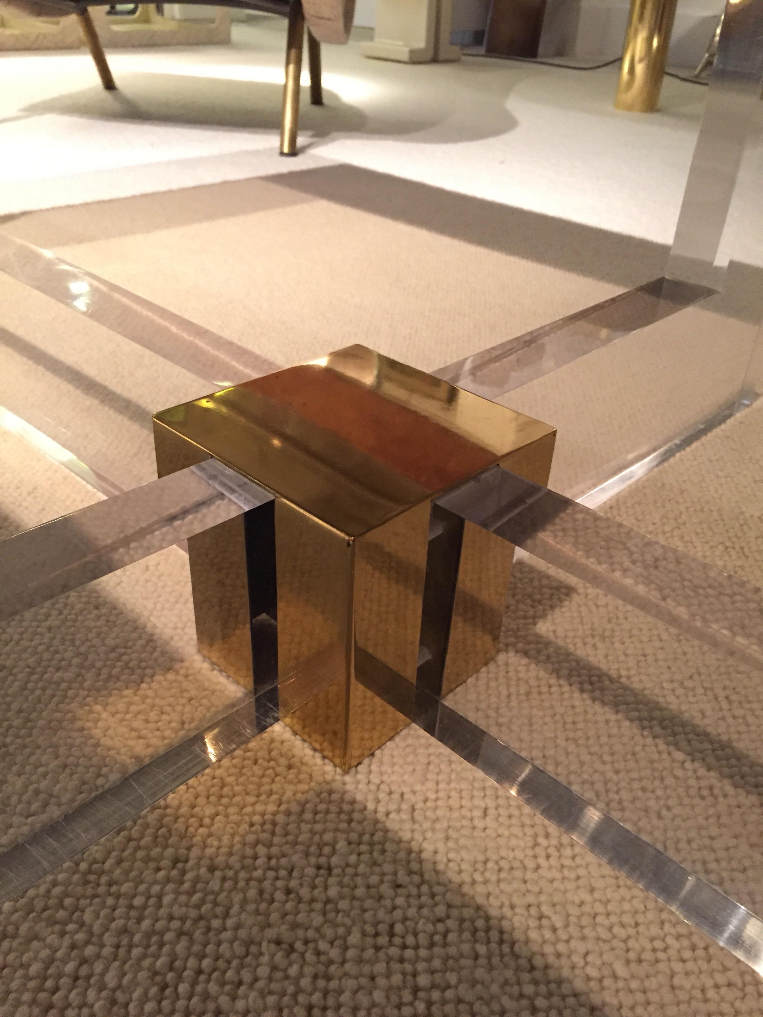 1970s Coffee Table by Maison Jansen 1
