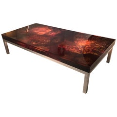 table basse des années 1970 par Marie-Claude de Fouquieres