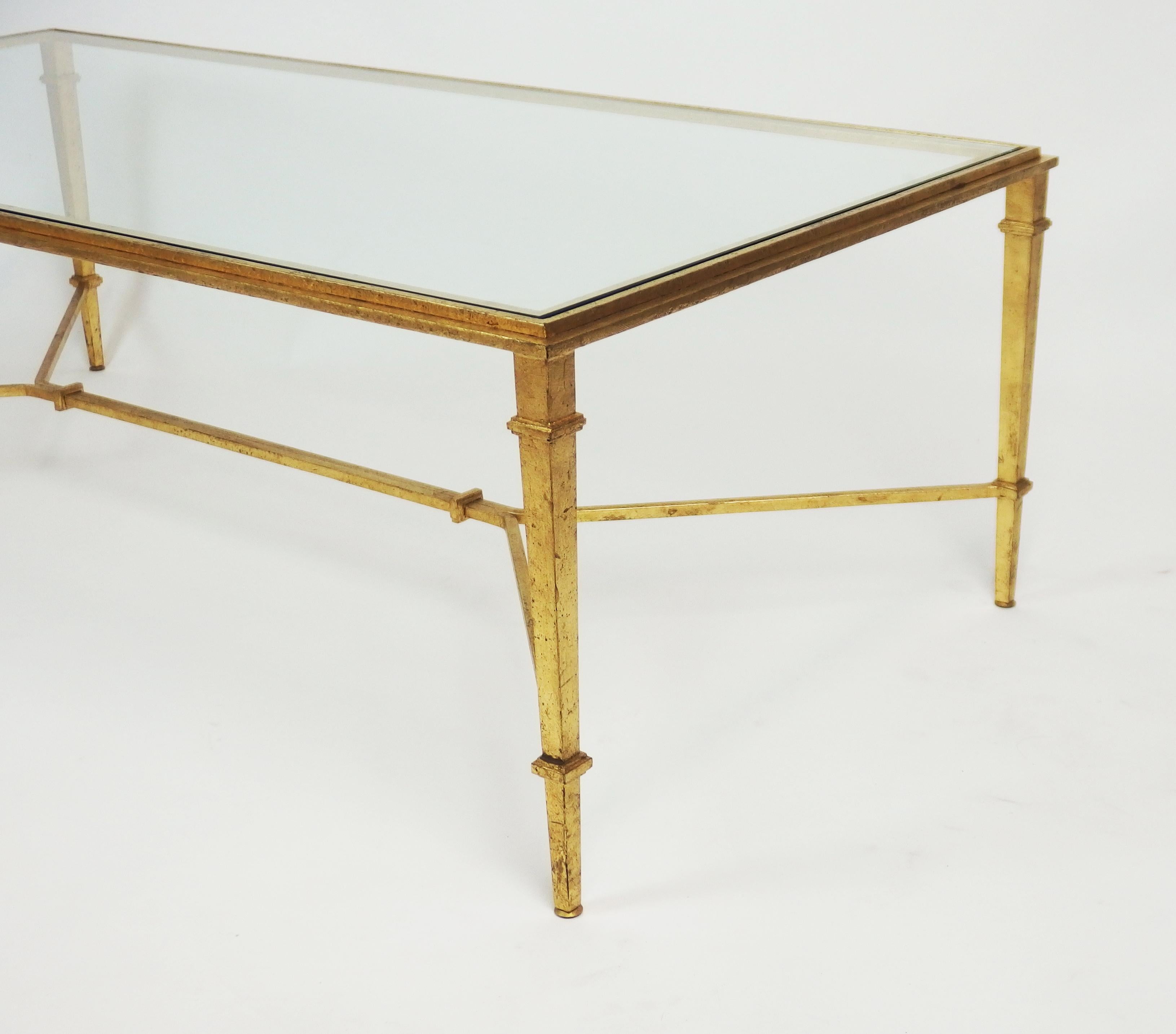 French 1970s Coffee Table by Robert Thibier For Sale