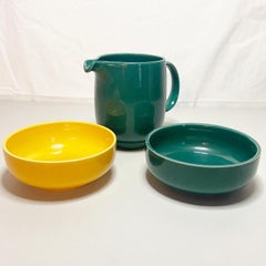 1970s Collection of Plus Bowls and Pitcher by Wolf Karnagel for Rosenthal Studio
