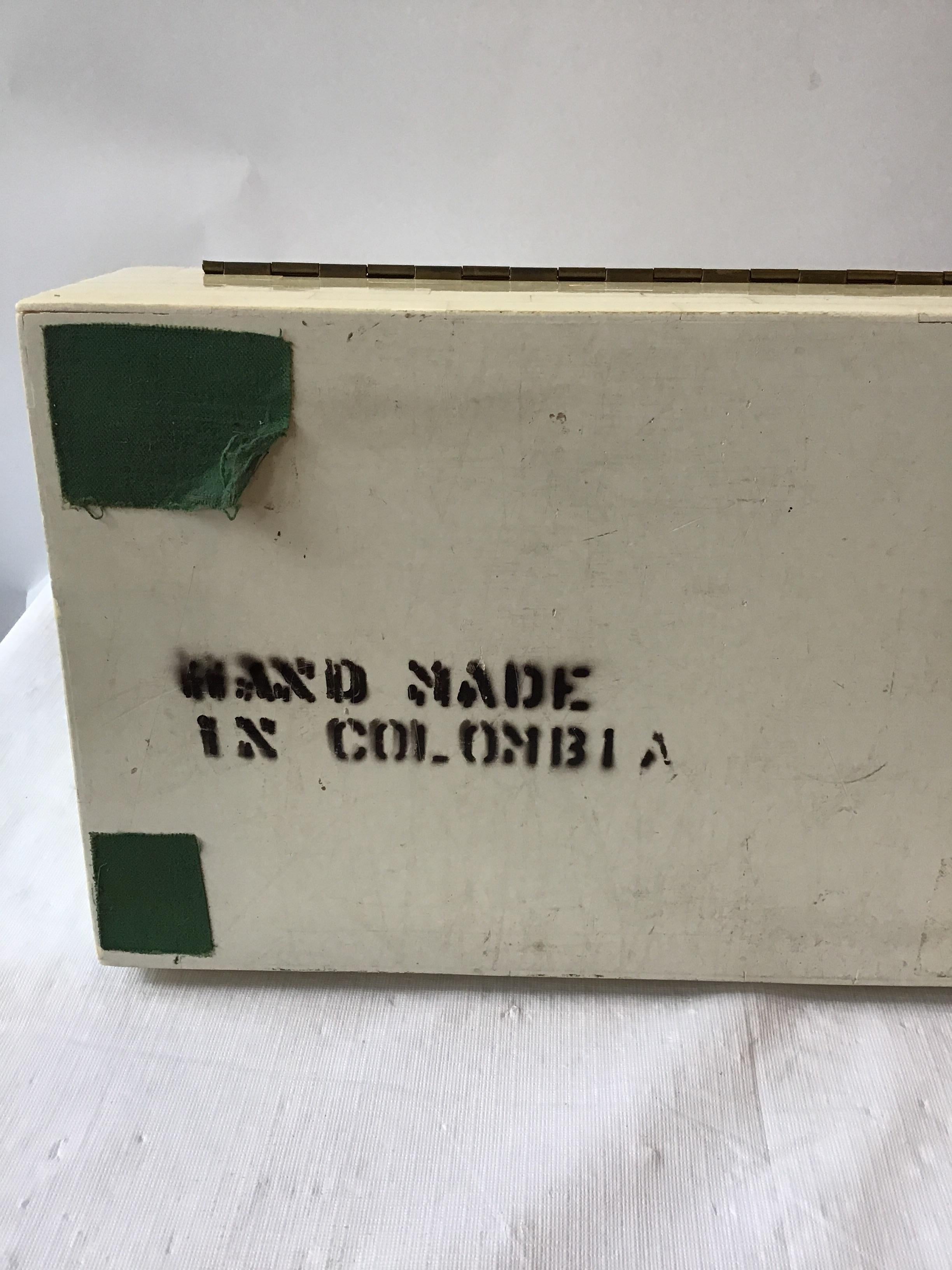 1970s Colombian Dome-Shaped Bone Box 3