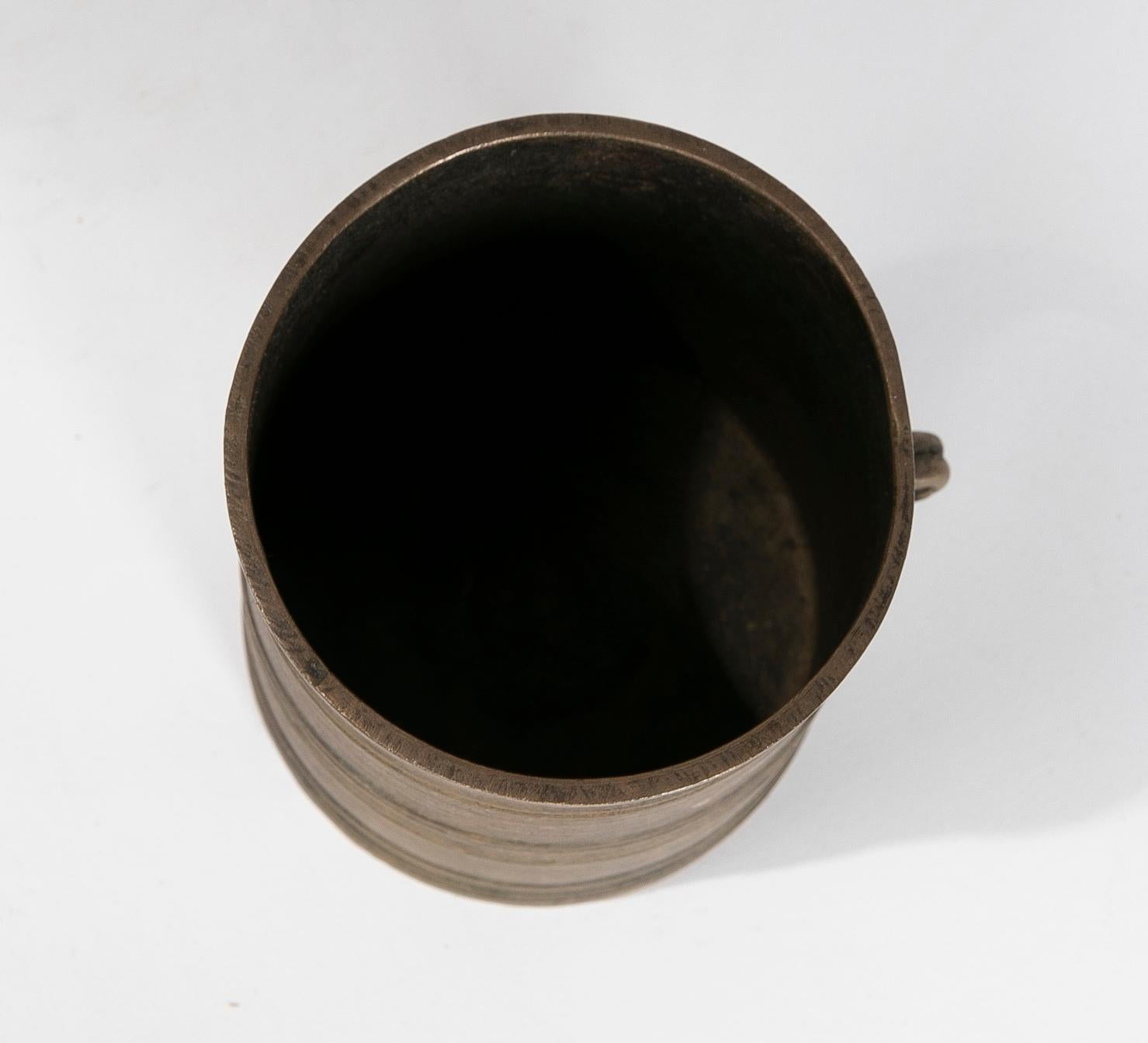 1970s Colonial Bronze Vessel For Sale 8