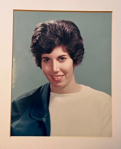 1970's Color Photo: Portrait in the style of Thomas Ruff - Artist Unknown