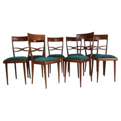 1970's Consorzio Sedie Friuli Restored Dining Chairs, Set of 8