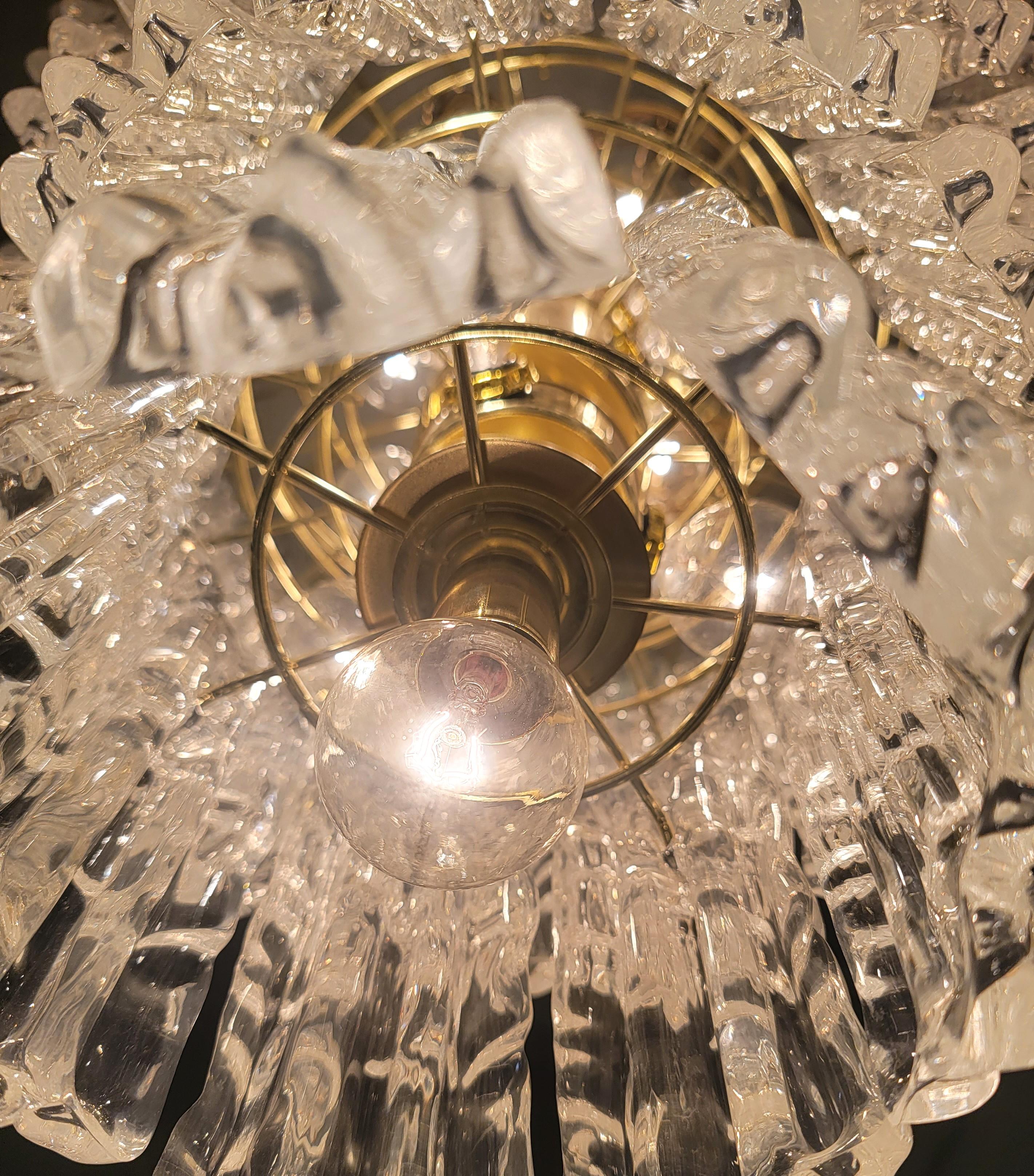 1970s crystal chandelier