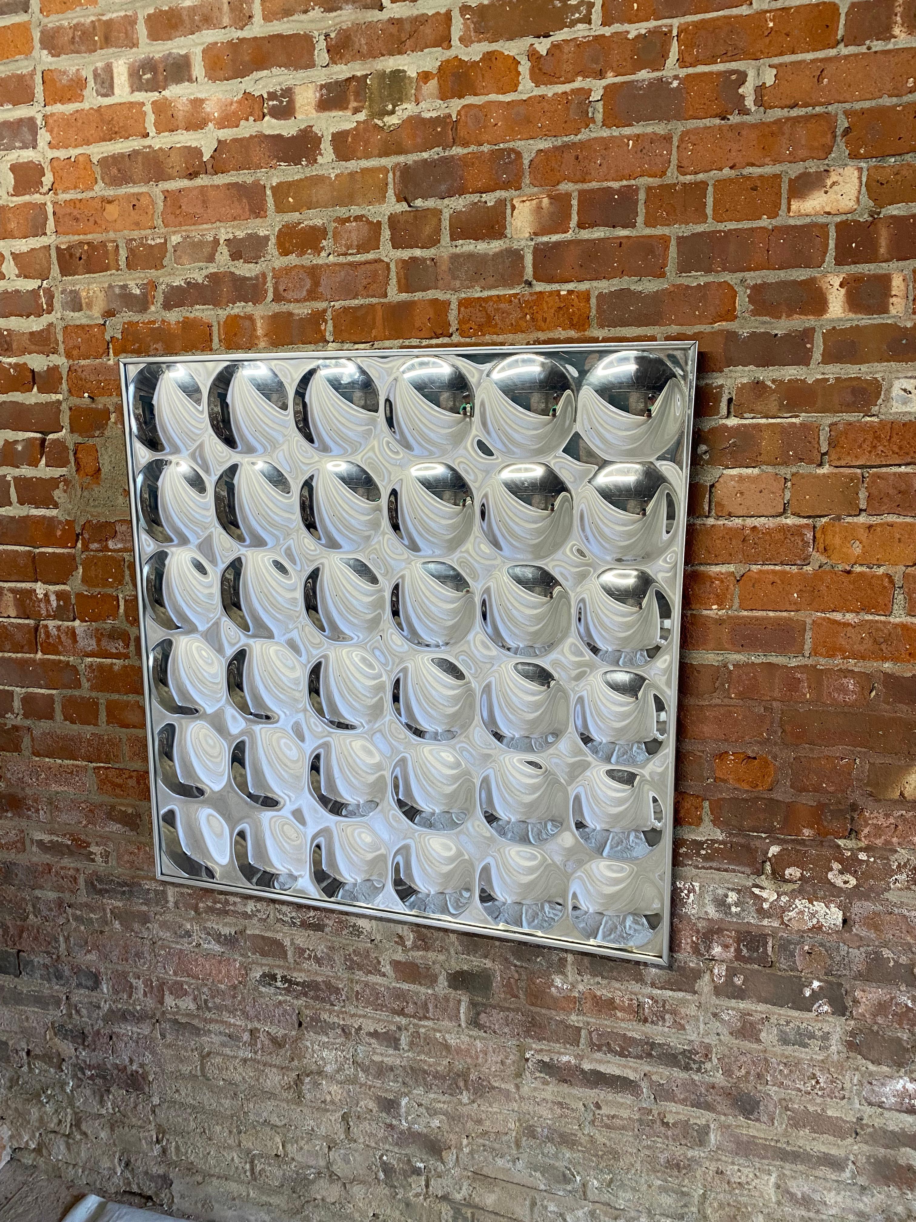 Post-Modern 1970s Convex Infinity Mirror