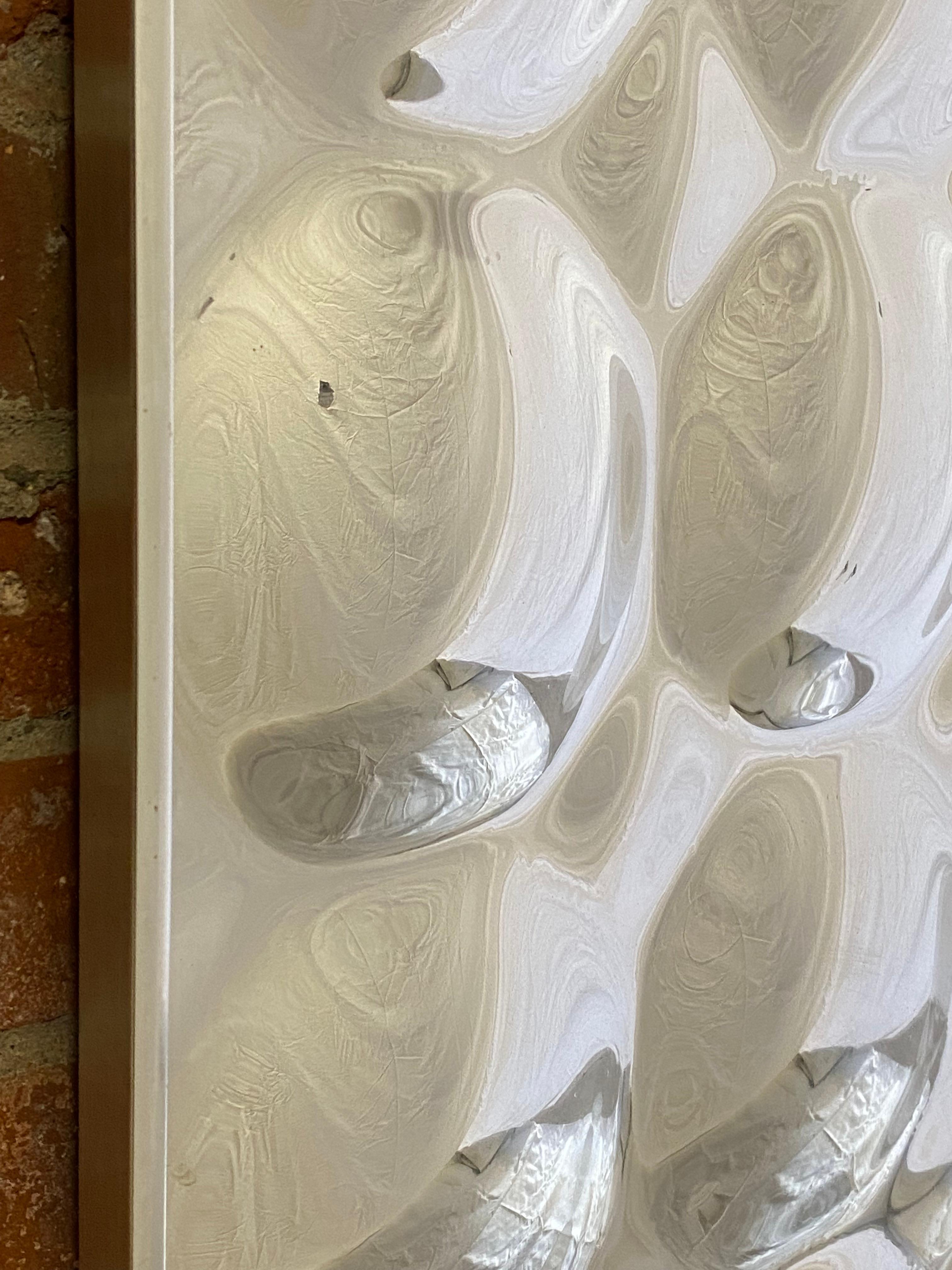 American 1970s Convex Infinity Mirror
