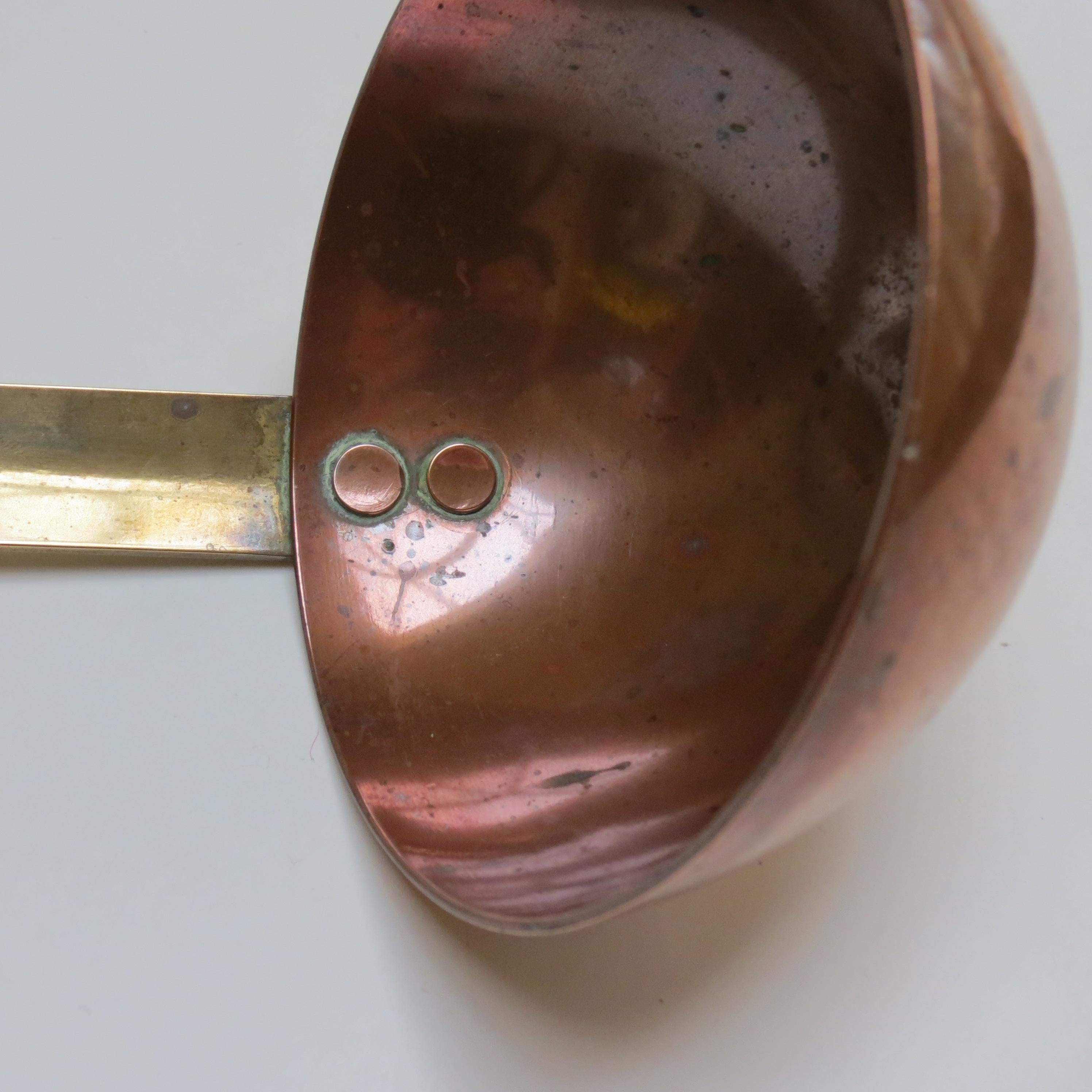 1970s Copper And Brass Soup Ladle 1