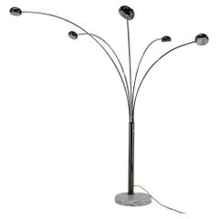 1970s Cottex Five Arm Floor Lamp, Sweden