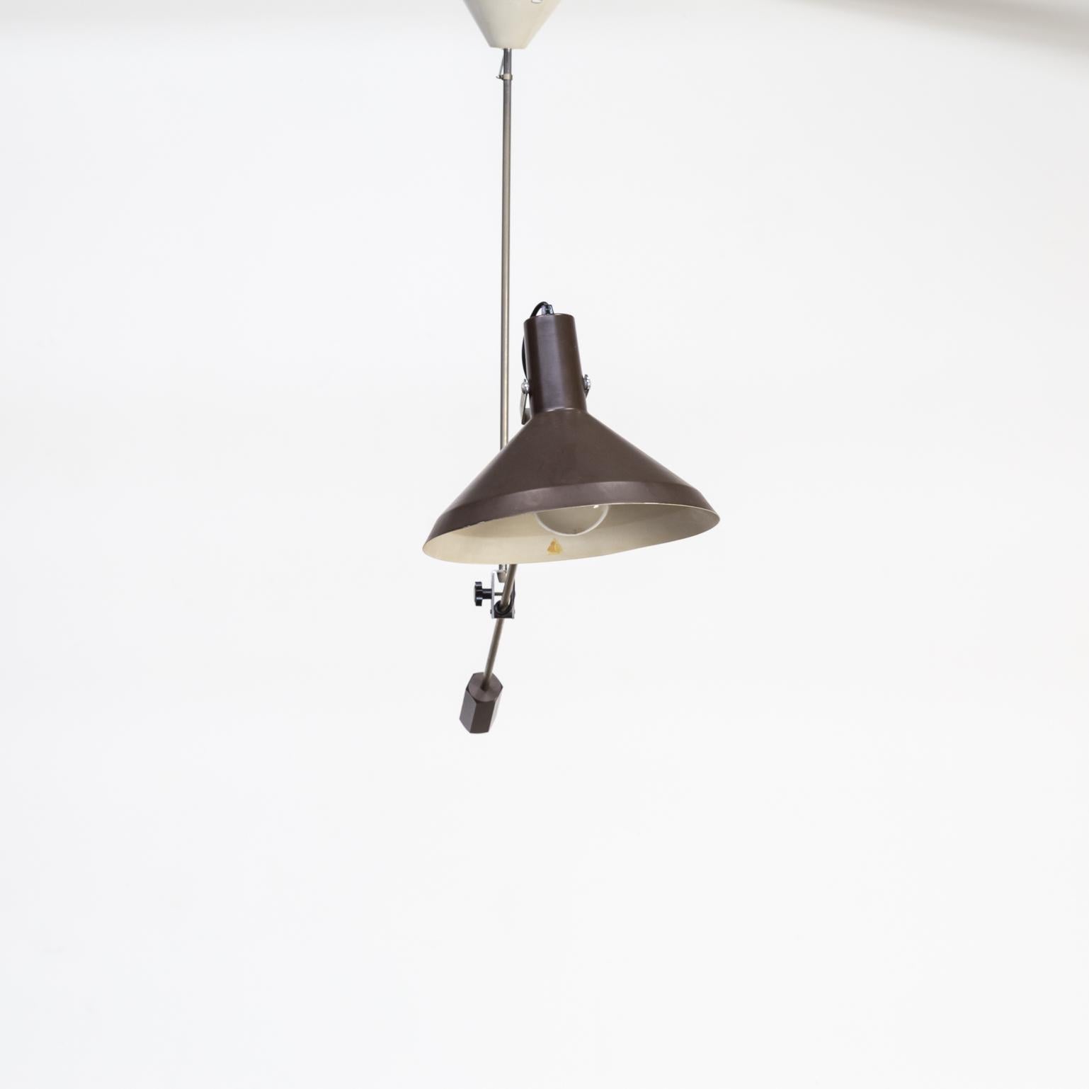 1970s Counterbalance Hanging Lamp For Sale 1