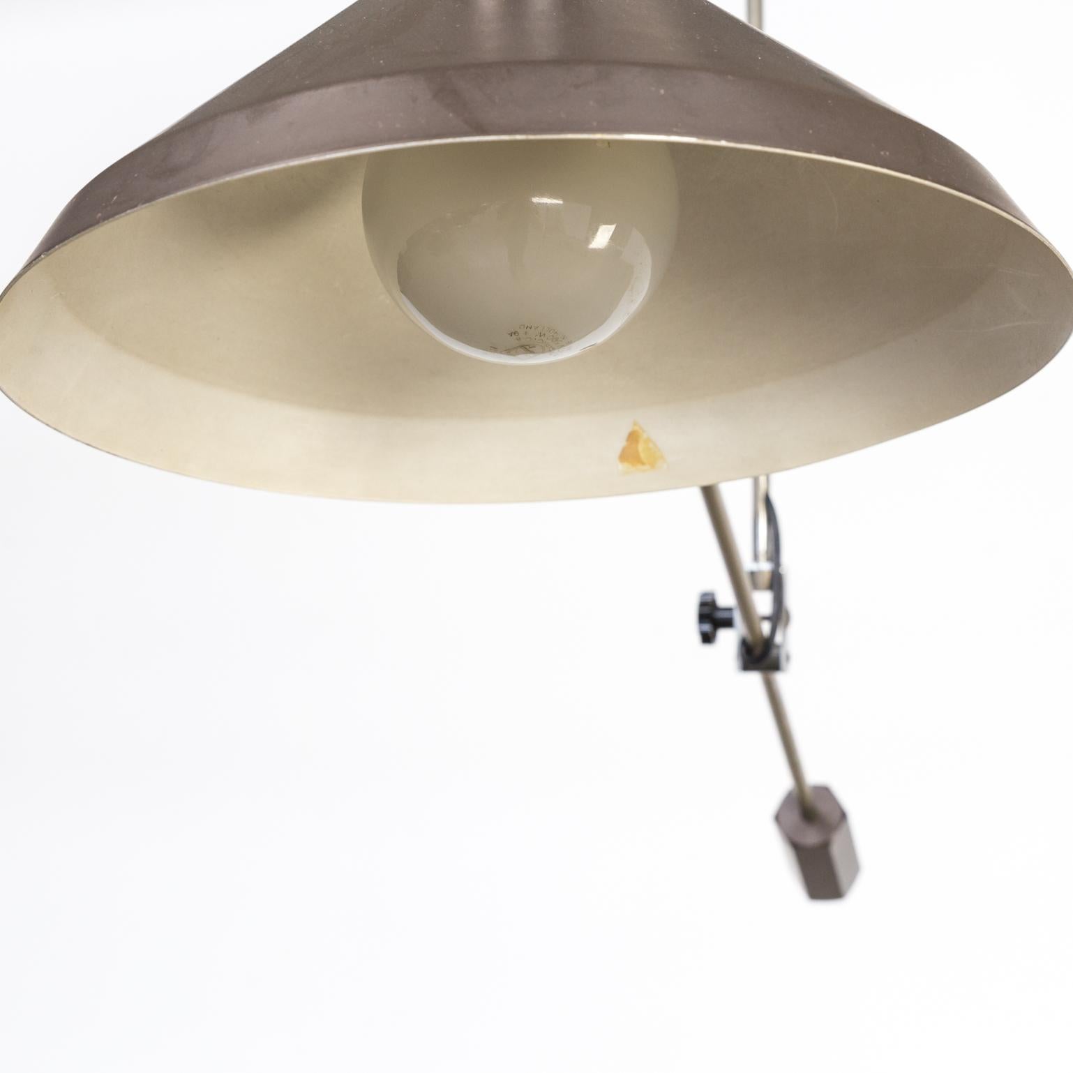 1970s Counterbalance Hanging Lamp For Sale 2