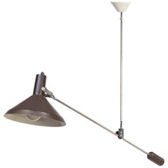 1970s Counterbalance Hanging Lamp