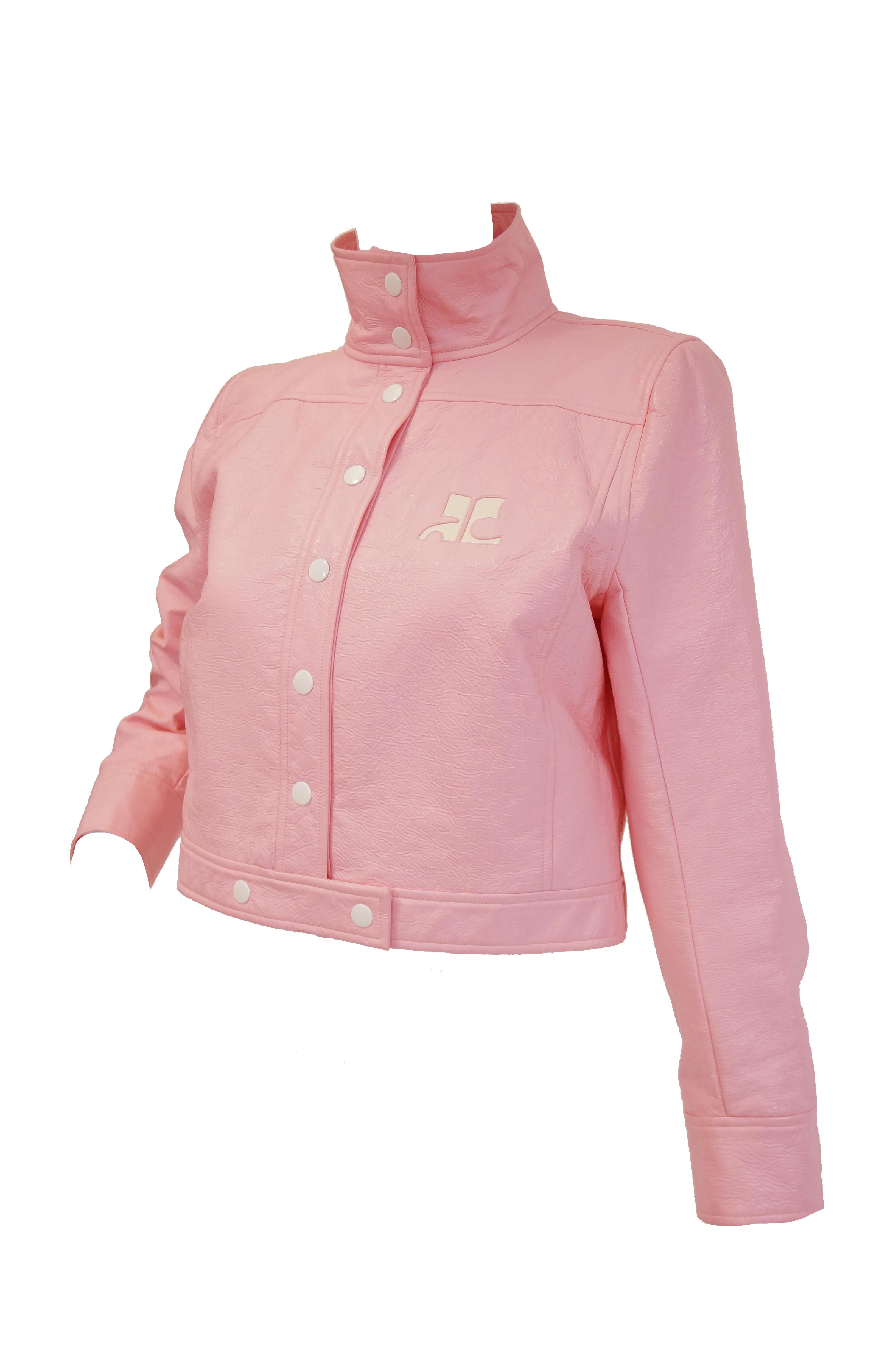 courreges pink jacket