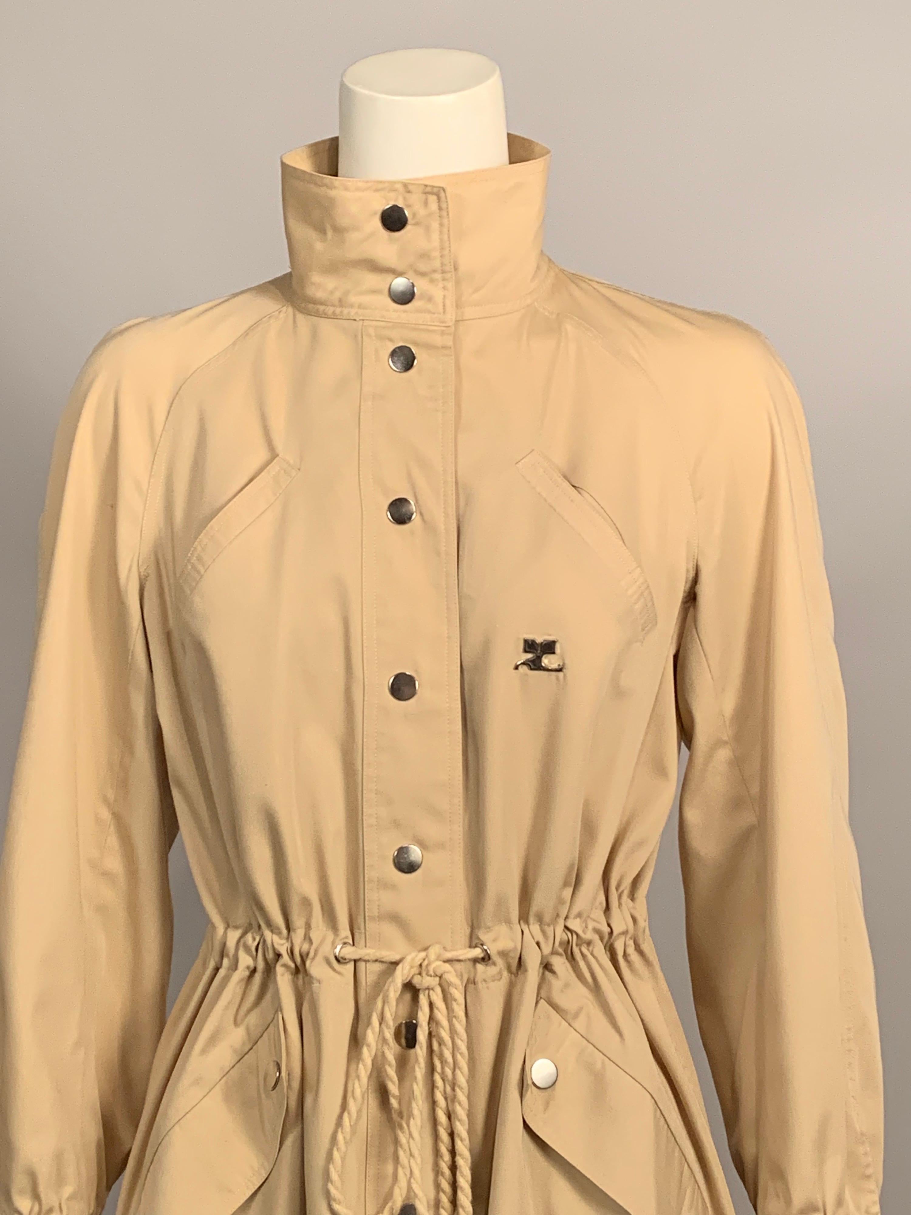 courreges trench coat