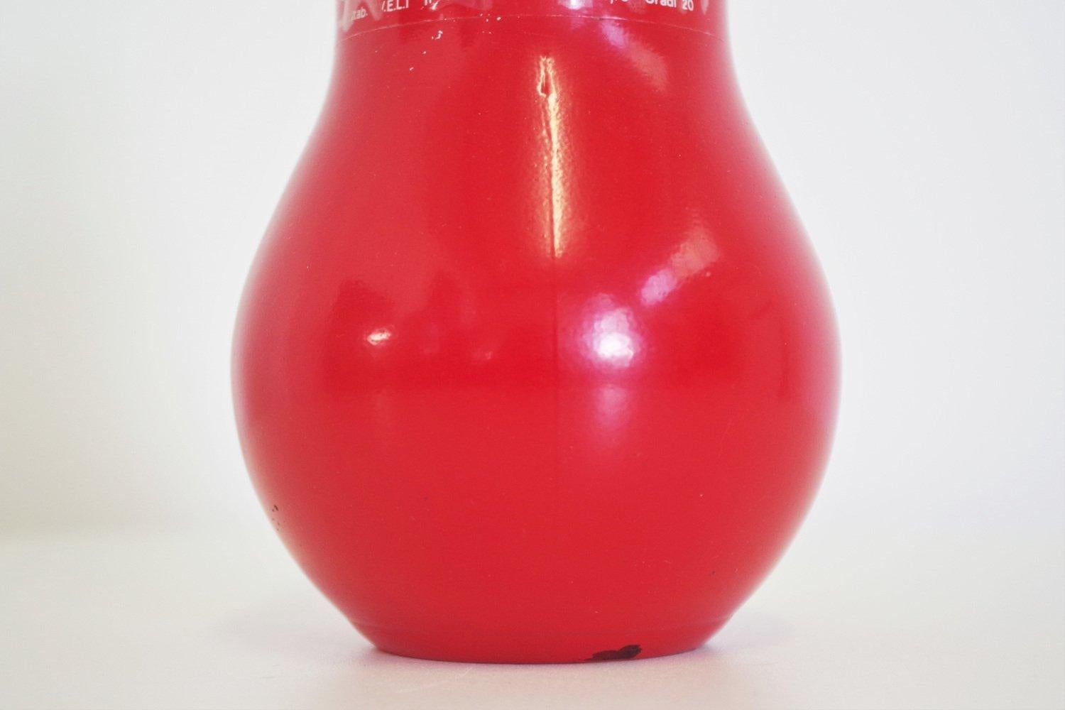 1970s Cremacaffè Due Moretti Lightbulb-Shaped Bottle - Quirky Italian Design For Sale 3