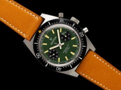 1970's Croton Vintage Mens Retro Chronomaster Sea Diver Aviator Watch