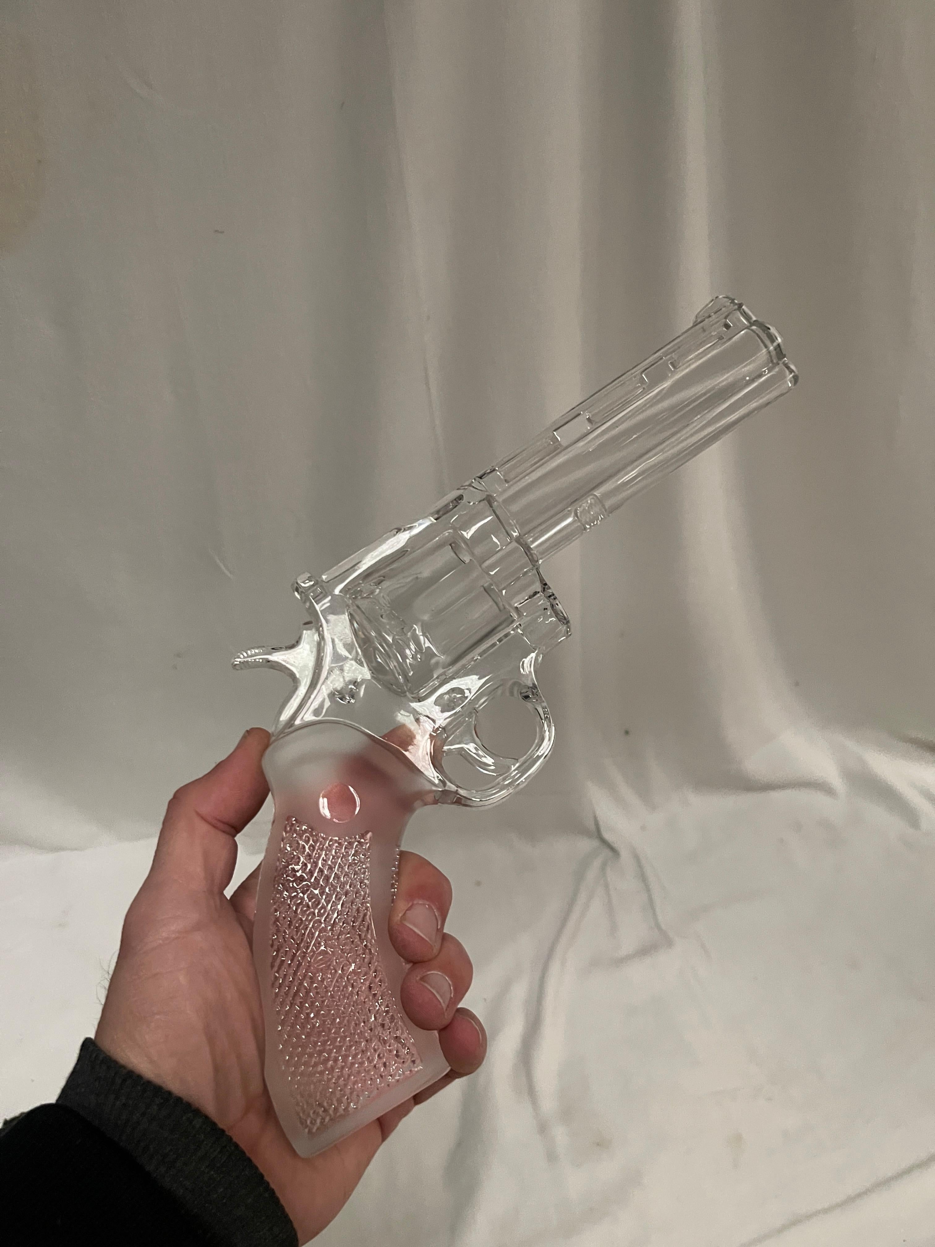 años 70 357 magnum firmado cristal de champán
Francia