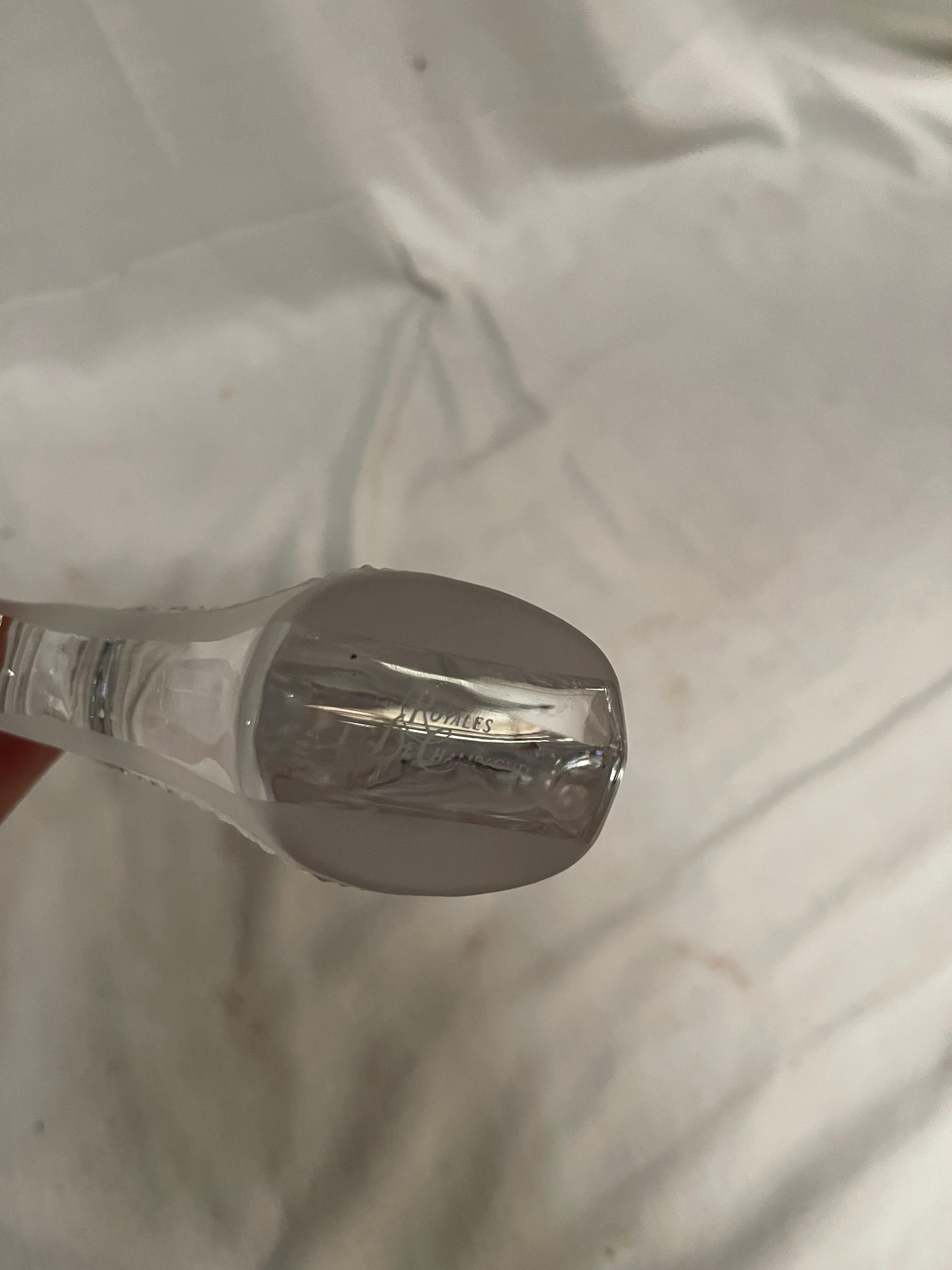 Cristal de 1970 357 Magnum firmado Crystal de champagne en venta 1