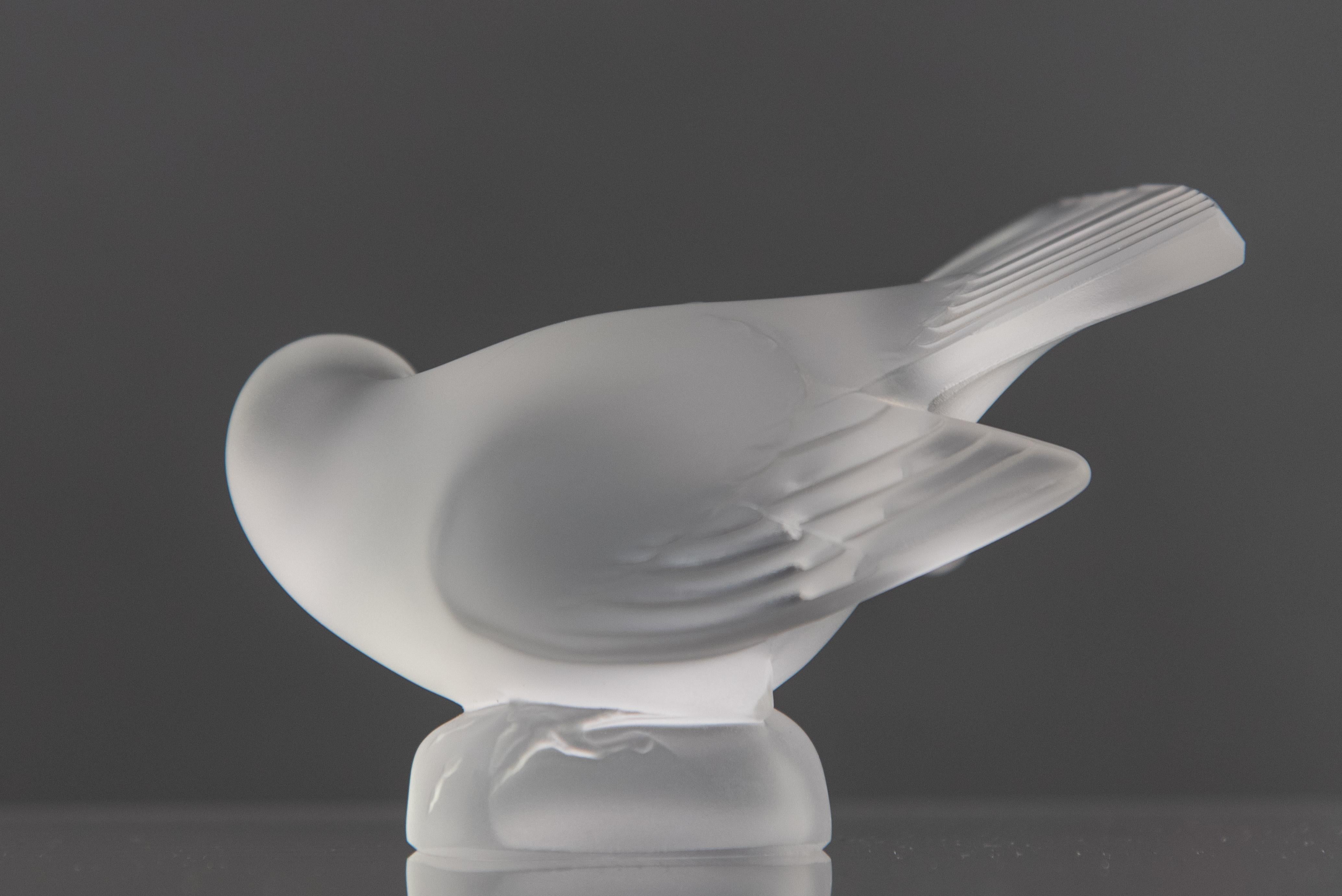 lalique crystal birds