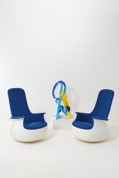 Paire de fauteuils Mulbuto des années 1970 par Marc Held