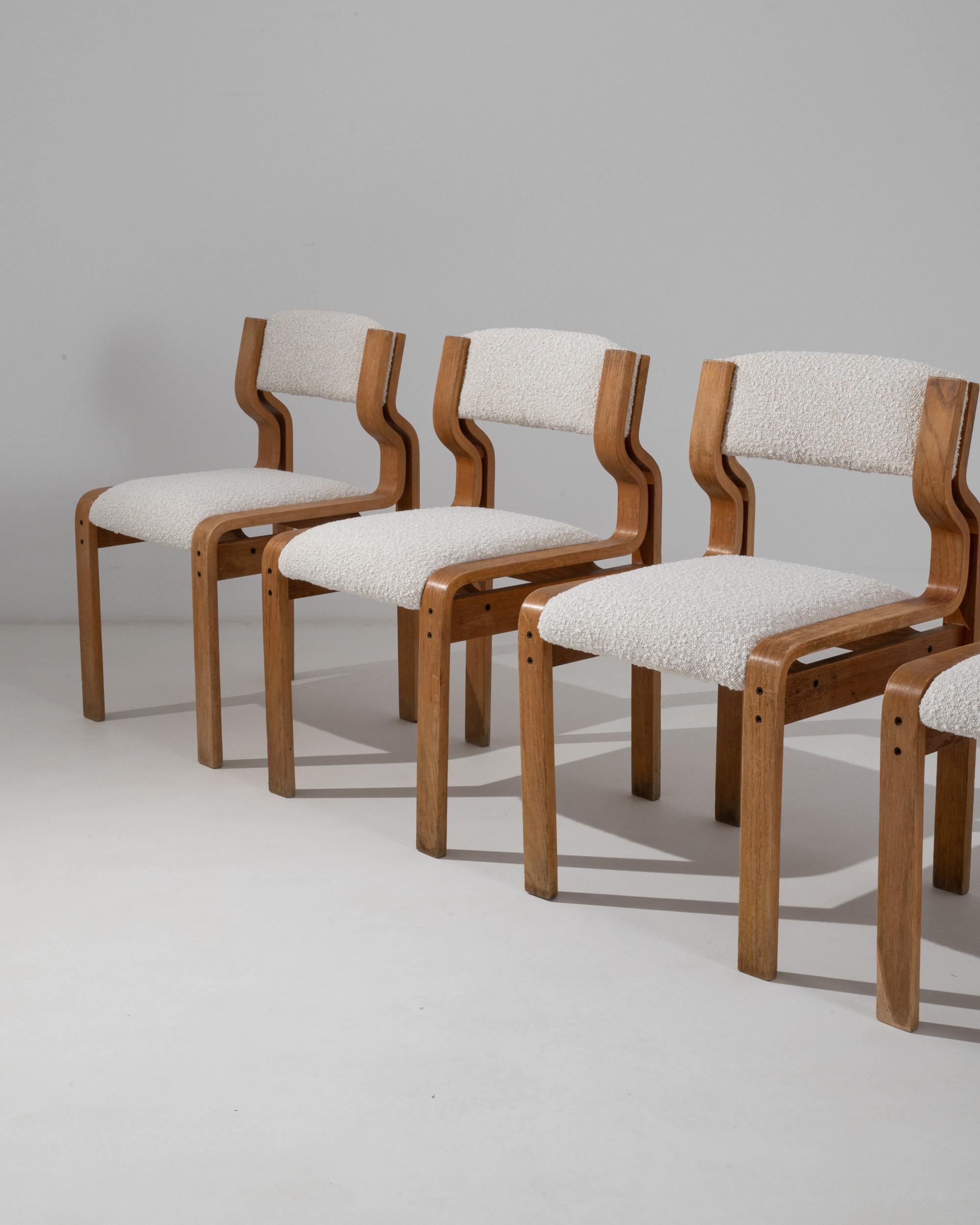 1970s Czech Dining Chairs by L. Volák, Set of Six 4
