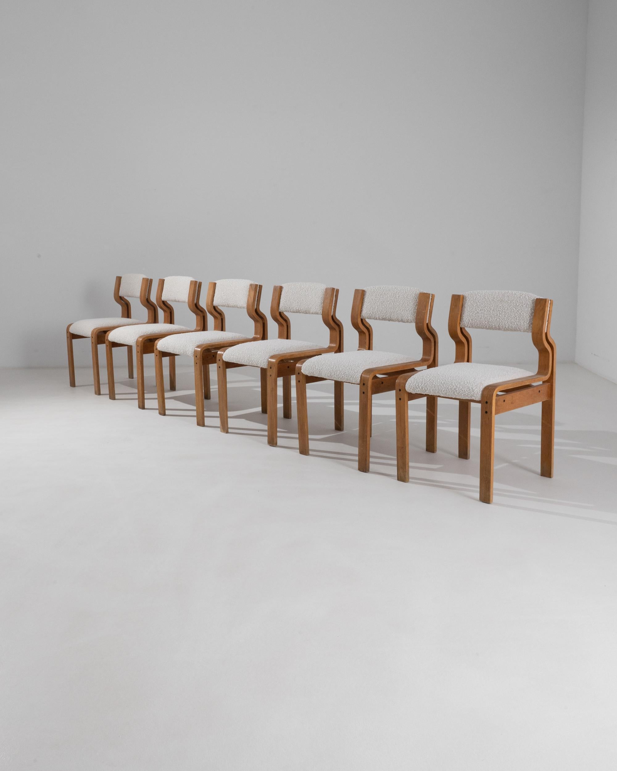 1970s Czech Dining Chairs by L. Volák, Set of Six 1