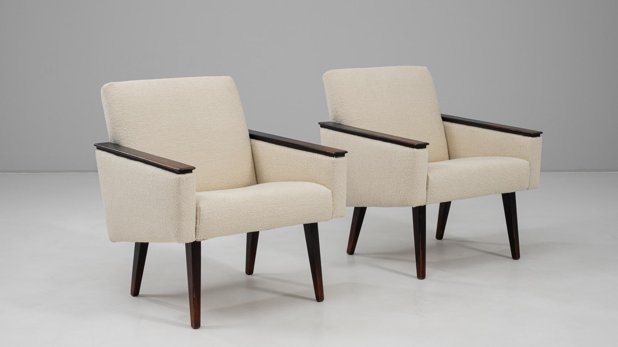 Pareja De Sillones Tapizados Checos De Los Años 70 De La Empresa Gera en venta 6