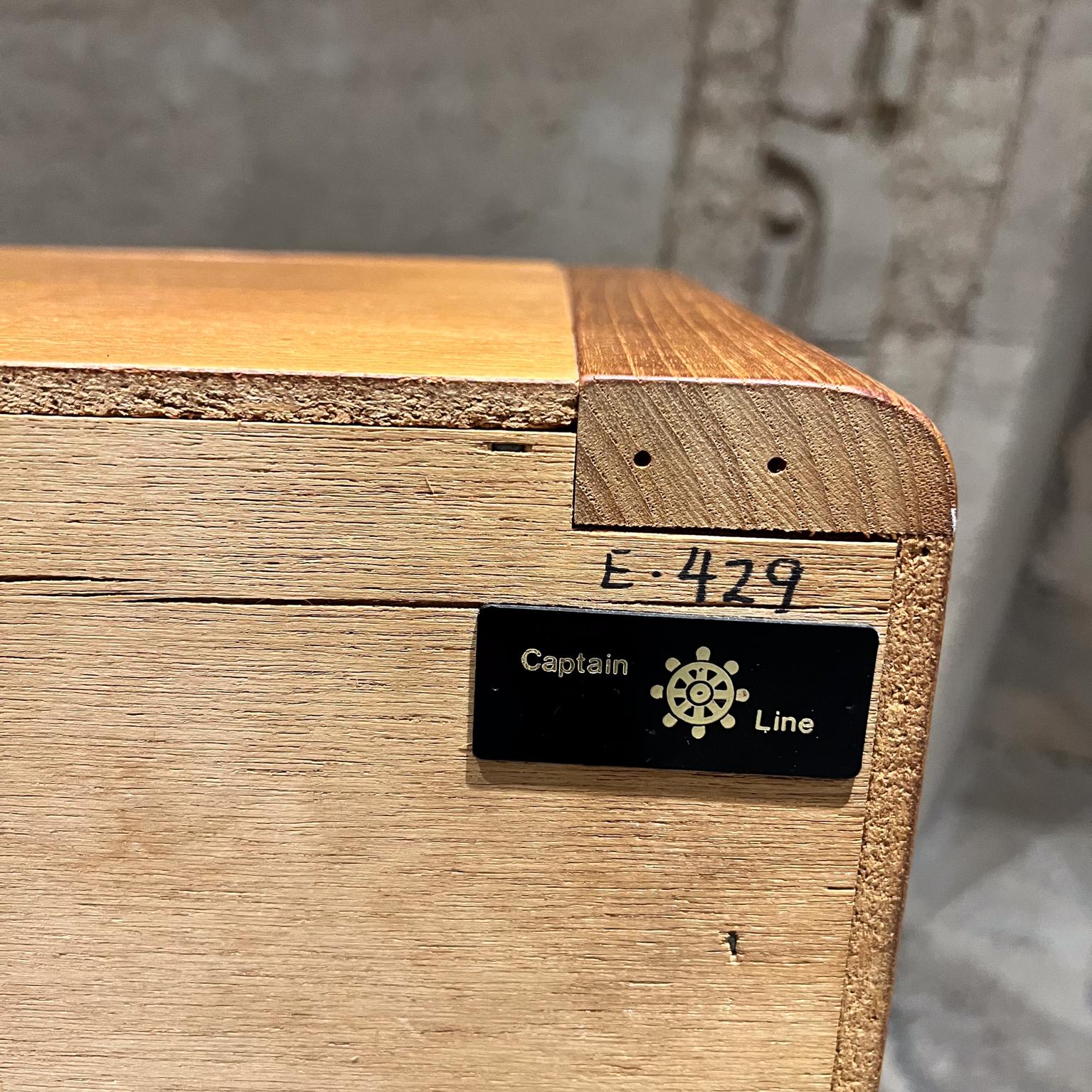 1970s D Scan Teak Nightstand Bedside Cabinet Denmark 6